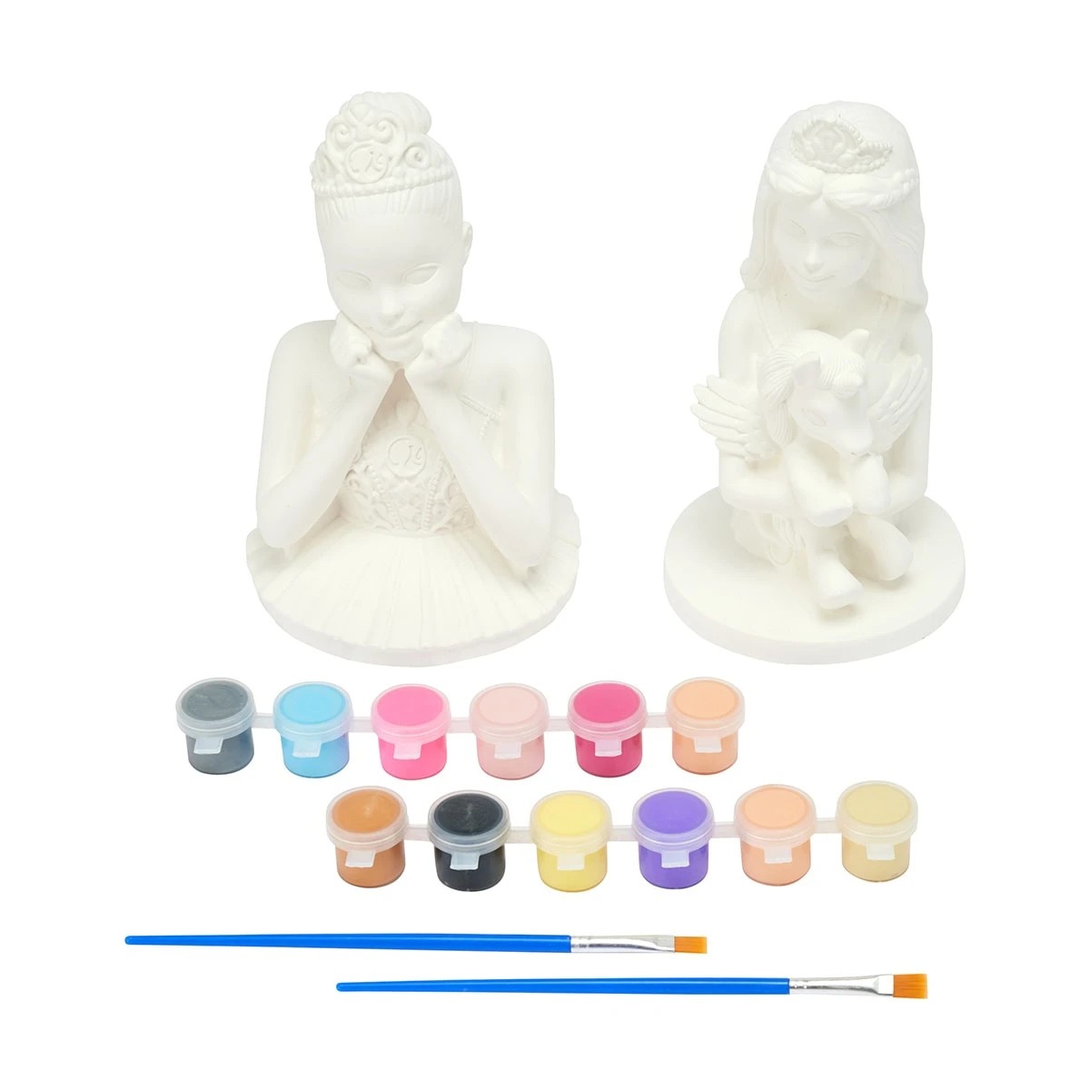 2 2 Pack Barbie Paint Your Own Plaster Set, 2 of 10