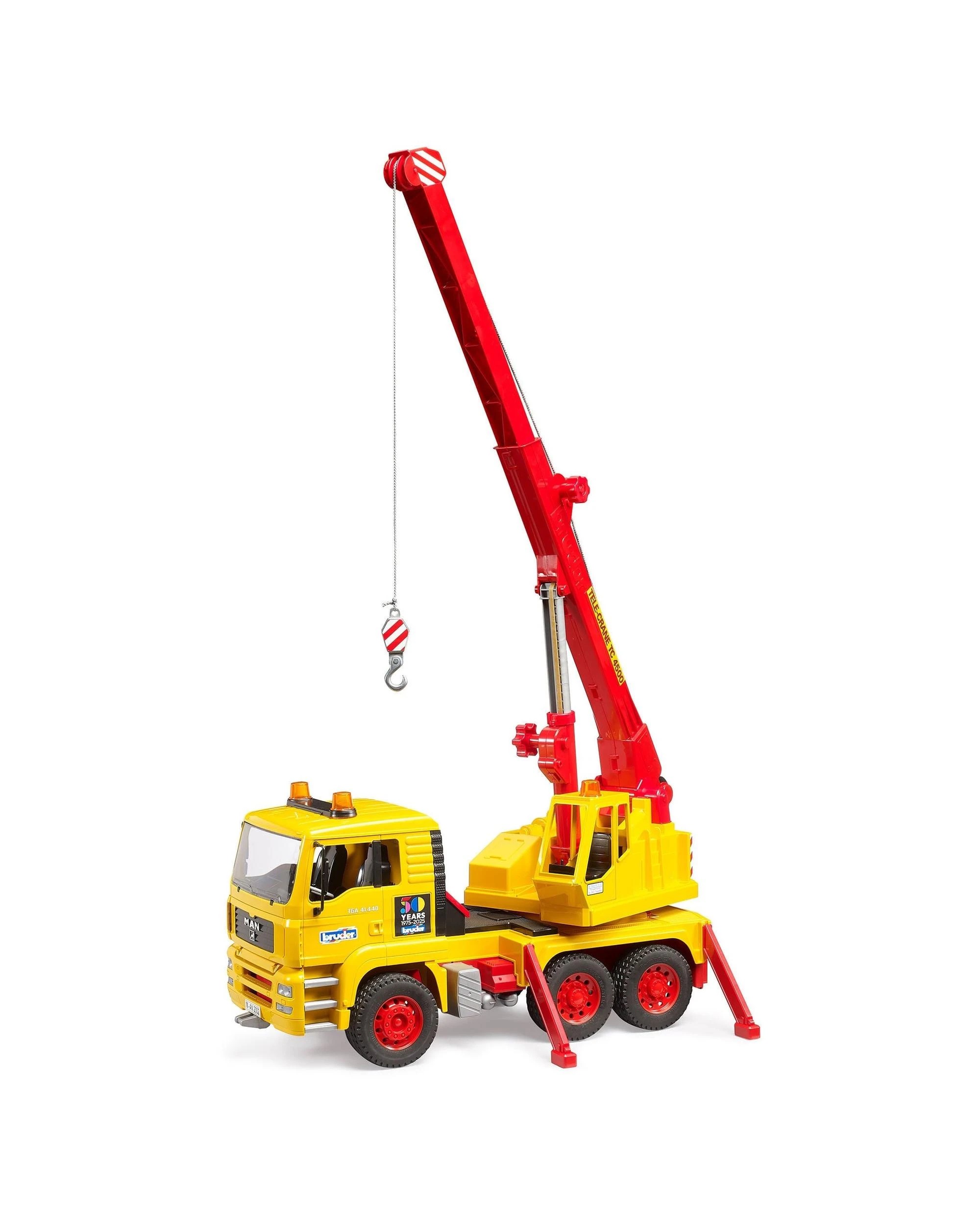 5 Bruder 50th Anniversary Man TGA Crane Truck, 5 of 5
