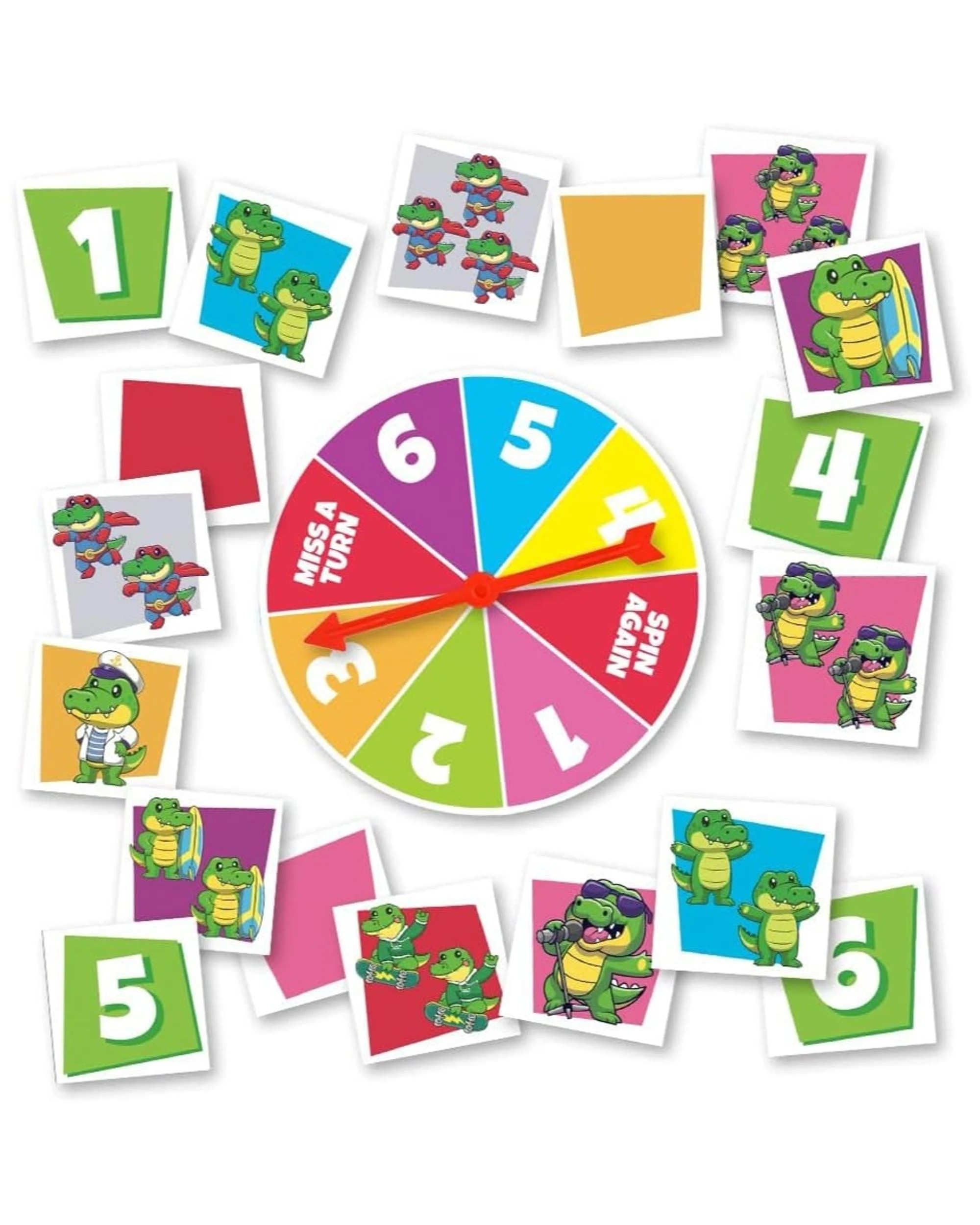 3 Counting Crocs Card Game, 3 of 6