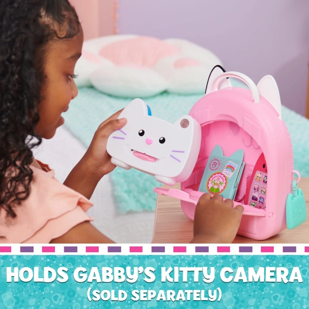 6 11 Piece DreamWorks Gabby's Dollhouse Gabby Girl On-The-Go Travel Set, 6 of 6