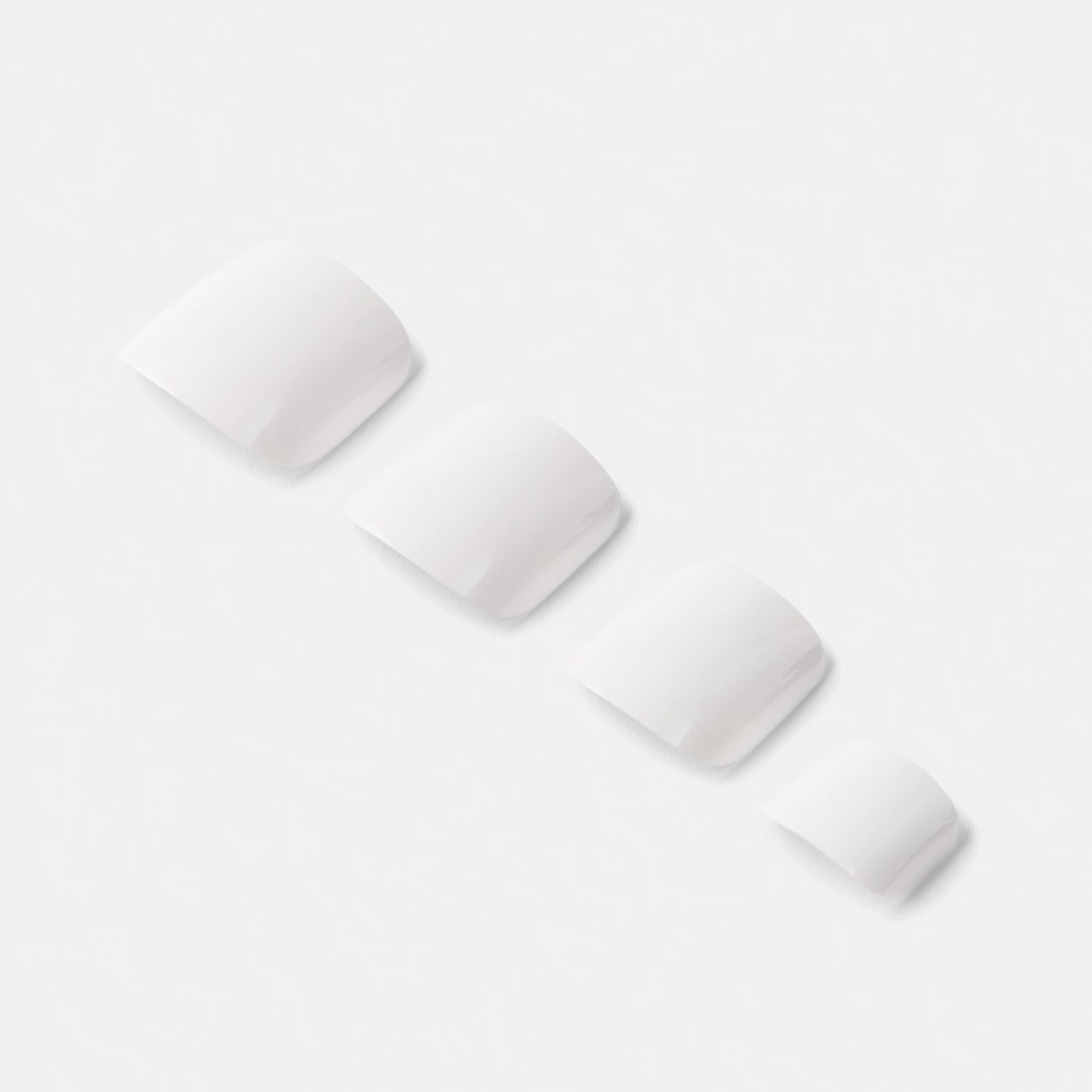 5 OXX Cosmetics 24 Pack Artificial Toenails with Adhesive - White, 5 of 5