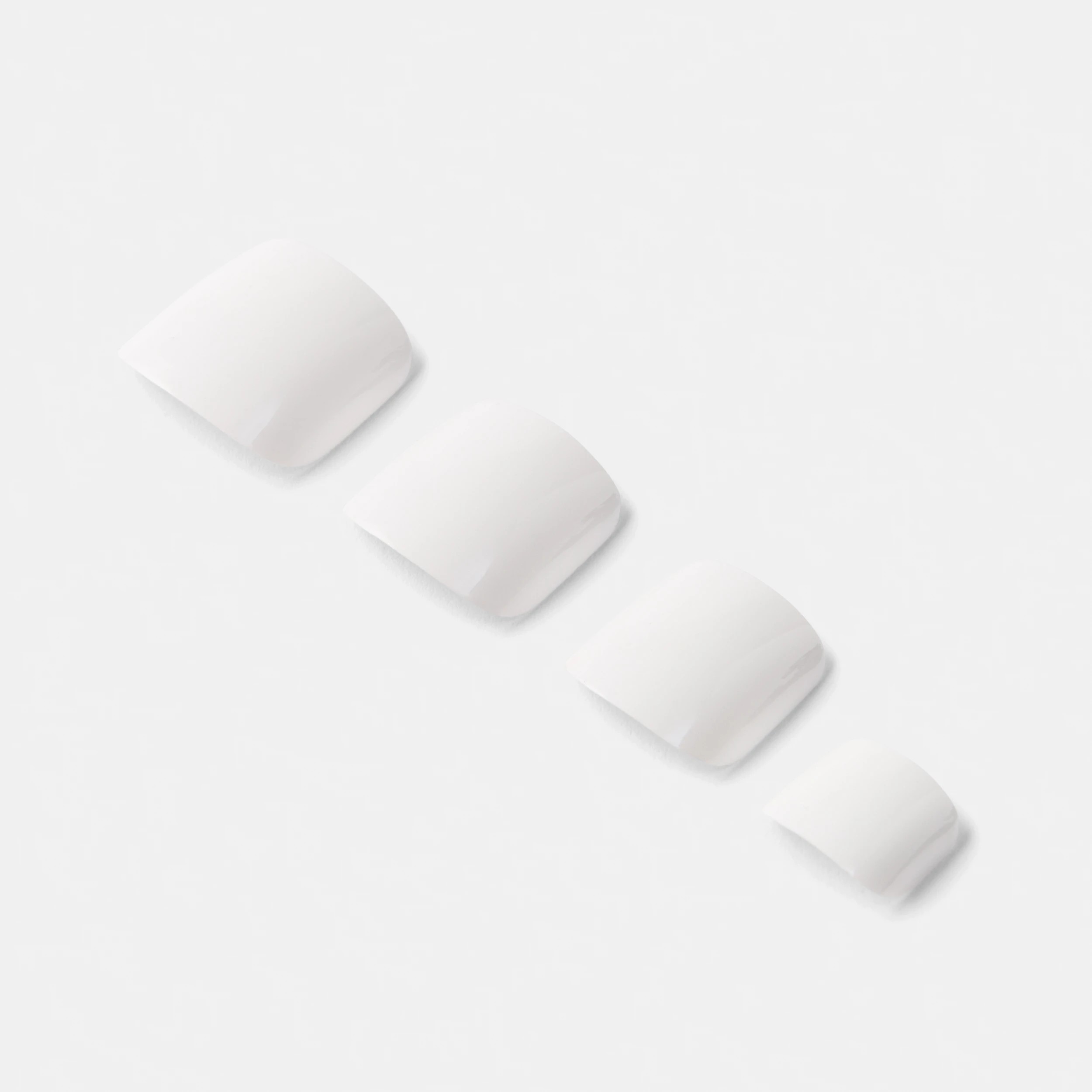 5 OXX Cosmetics 24 Pack Artificial Toenails with Adhesive - White, 5 of 5