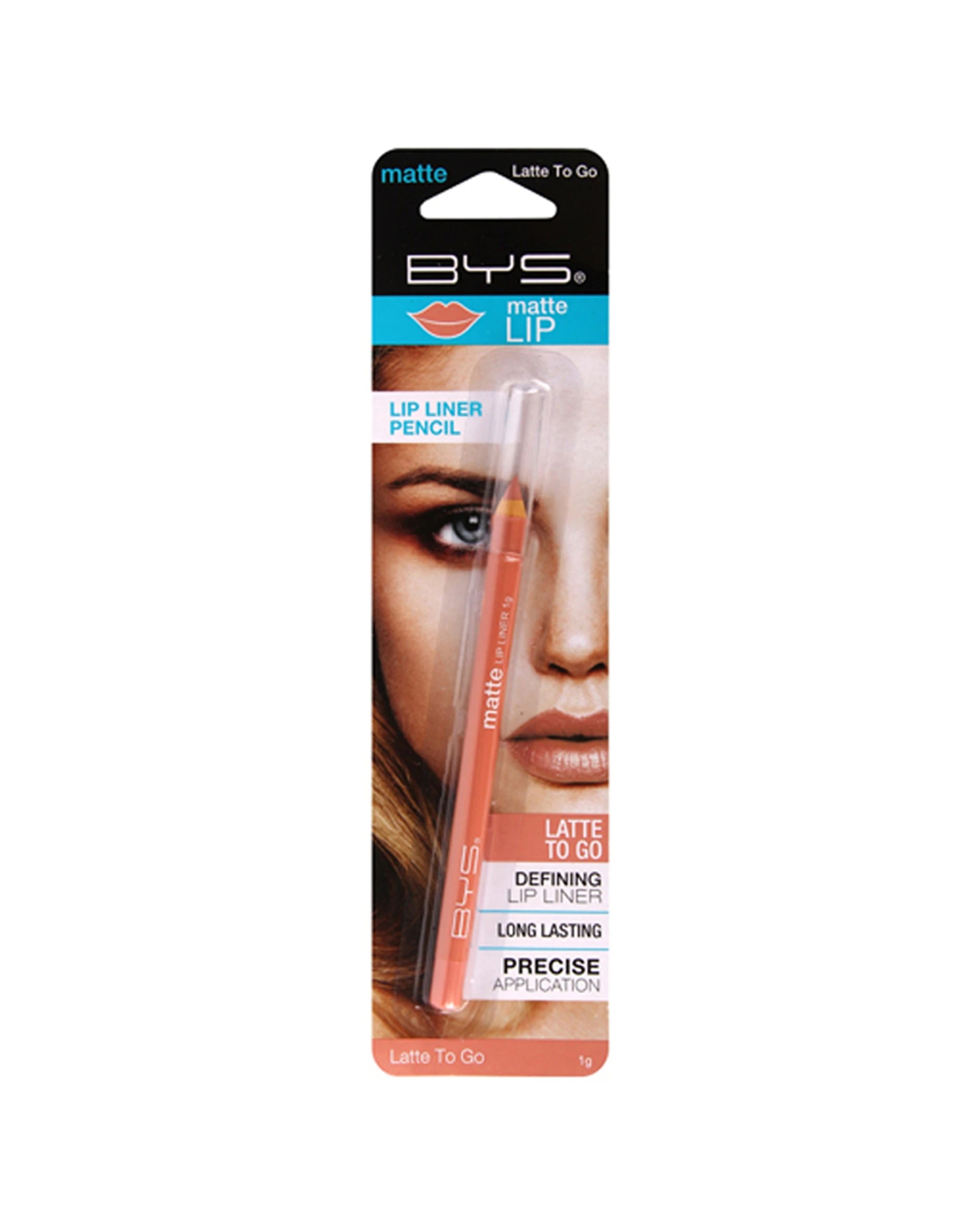 2 BYS Matte Lip Liner Pencil Makeup Latte To Go 2PK 1g - Multi, 2 of 2