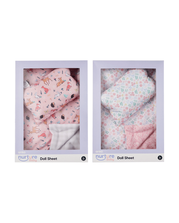 Doll Sheet Set - Assorted