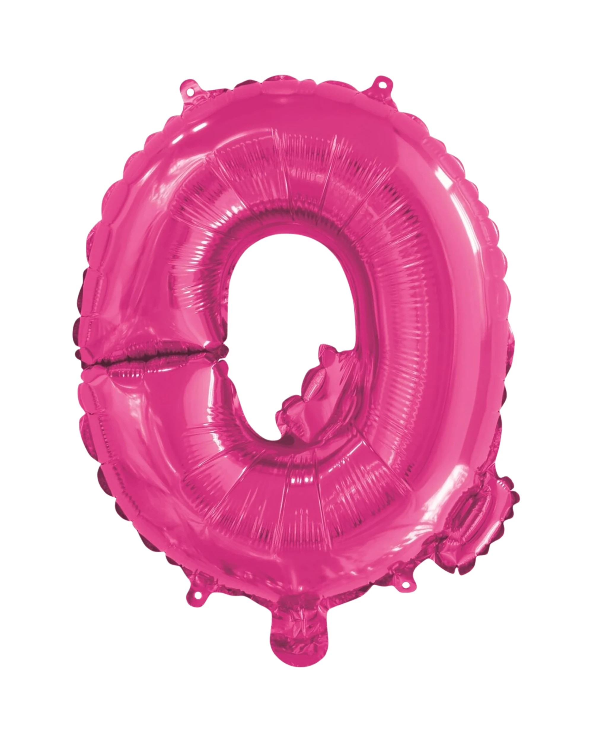1 Meteor Letter Q Hot Foil Air Fill Balloon 35.5cm - Pink, 1 of 2