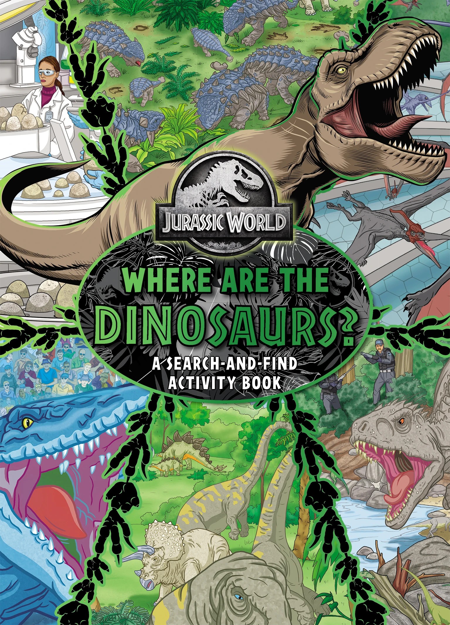 1 Jurassic World: Where are the Dinosaurs? A Search-and-Find Activity Book, 1 of 1
