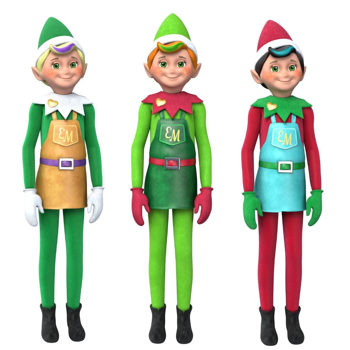 1 Santaverse The Elf on the Shelf: Elf Mates Doll - Assorted, 1 of 4