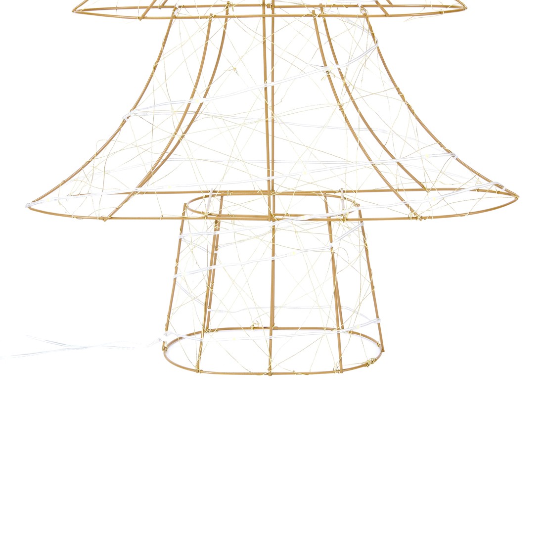 4 2 Pack Solar Powered LED Light Up Christmas Trees, 4 of 7