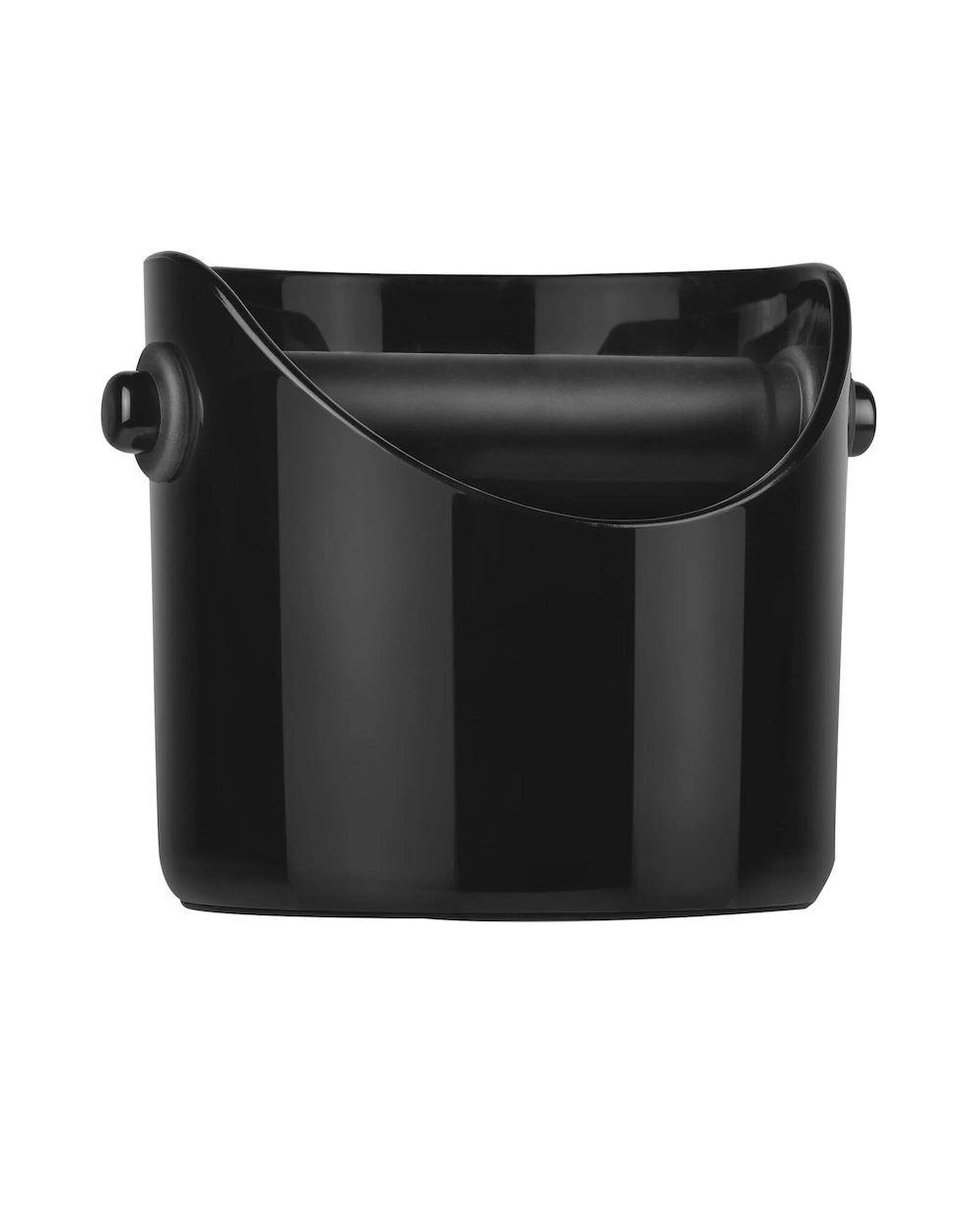 1 Grindenstein 85% Big Larger Coffee Knock Box Grinds Tamper Waste Bin - Black, 1 of 2