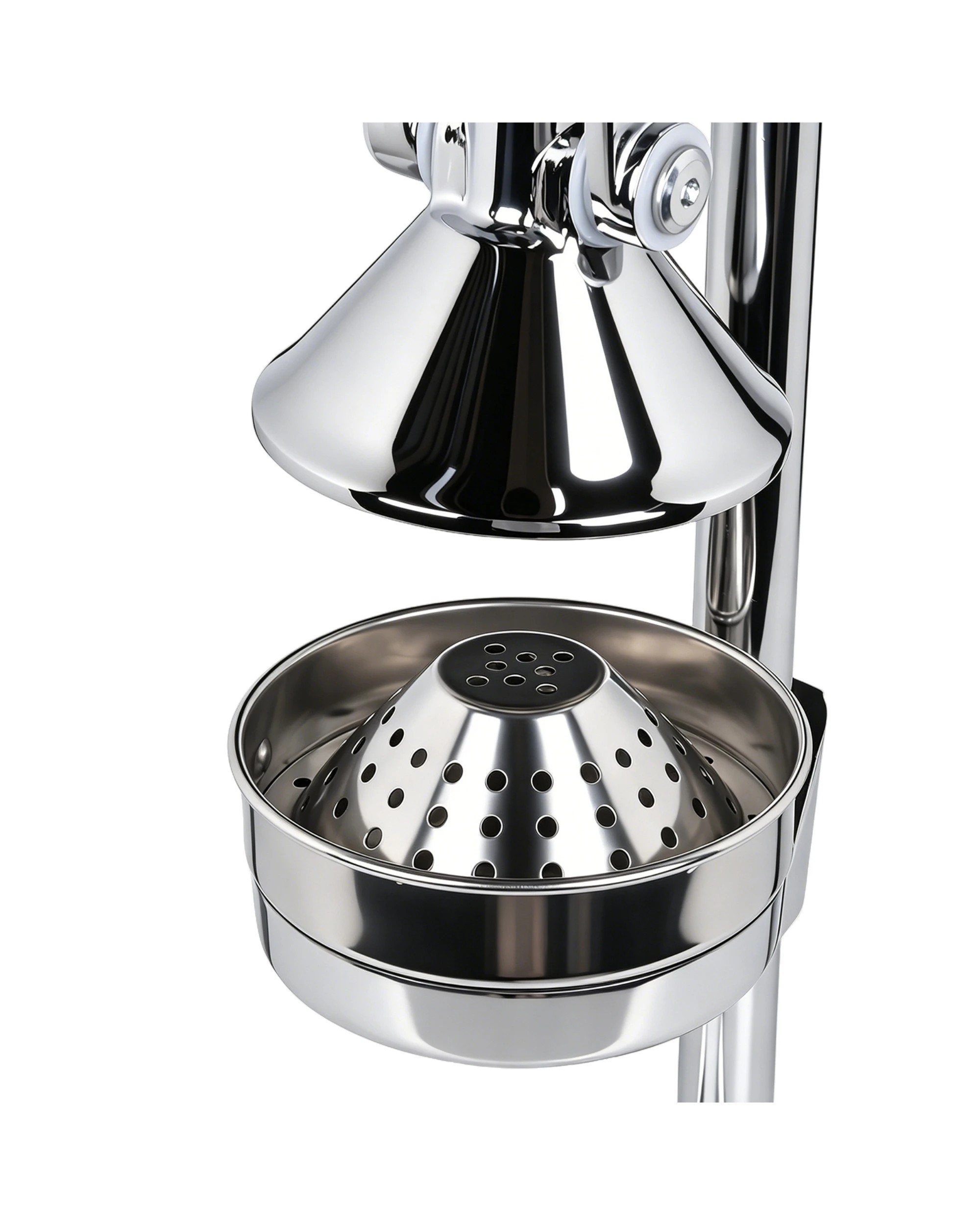 2 Yopower Manual Fruit Juicer, Hand Press Juicer Electroplated with 120mm Large Chute, 2 of 5