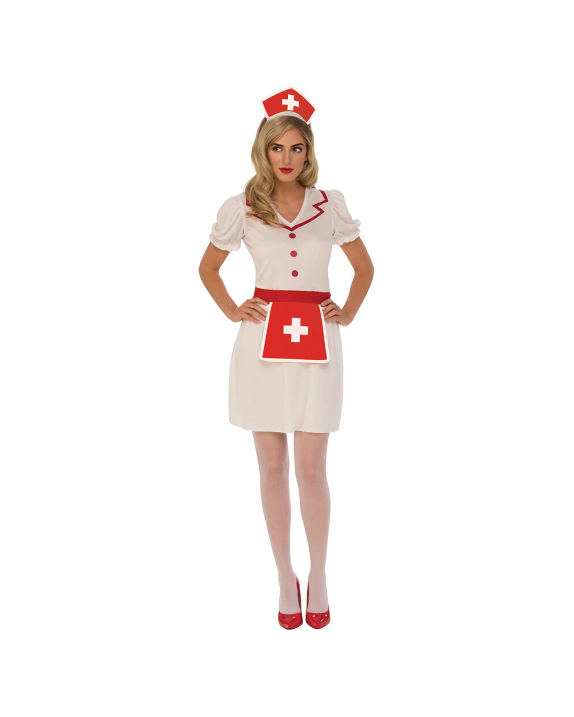 1 Rubies Nurse Opp Womens Dress Up Costume Size L - Multi, 1 of 3