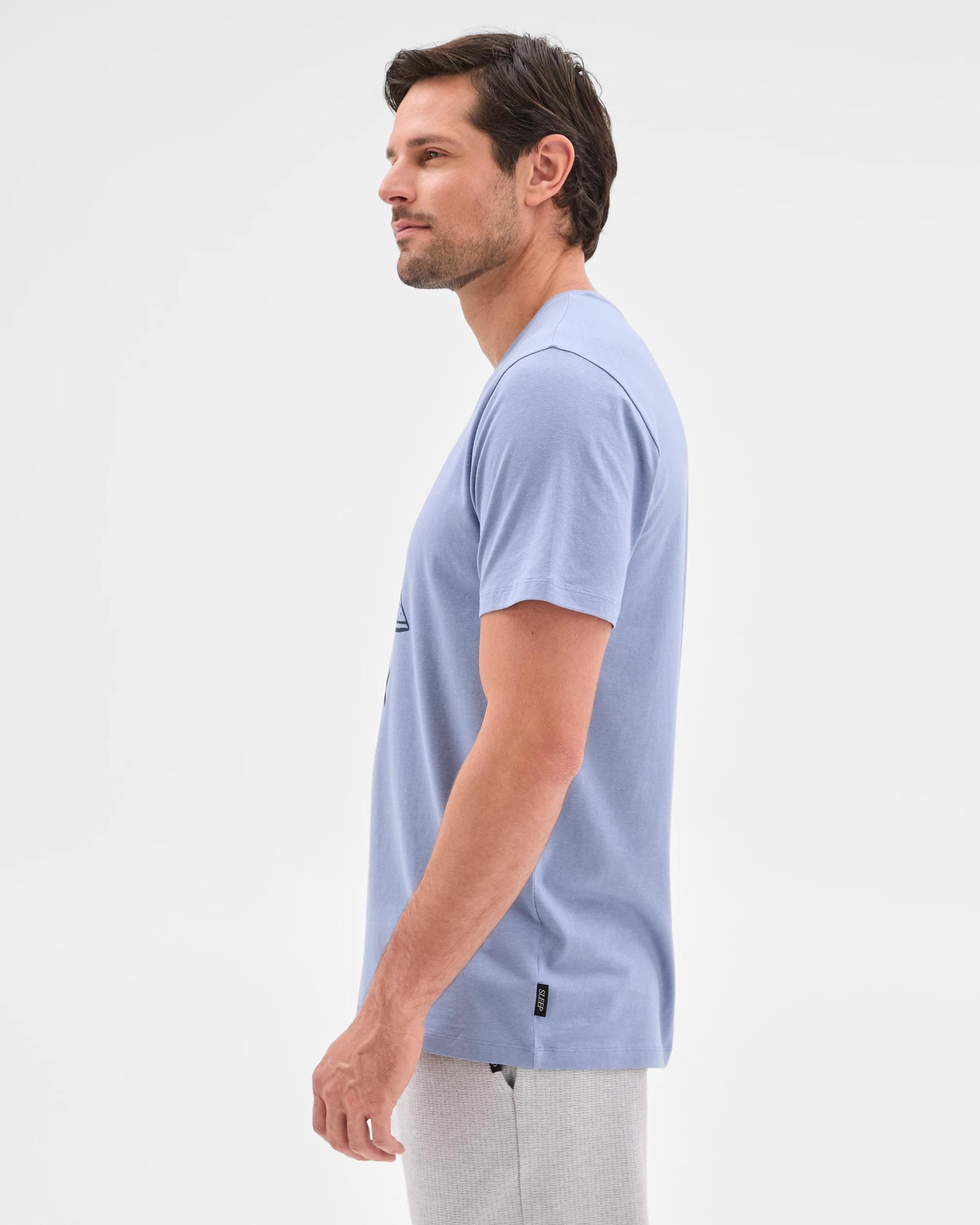 5 Australian Cotton Blend Print Sleep T-shirt - Maxx PIZZA BREAKFAST, 5 of 6