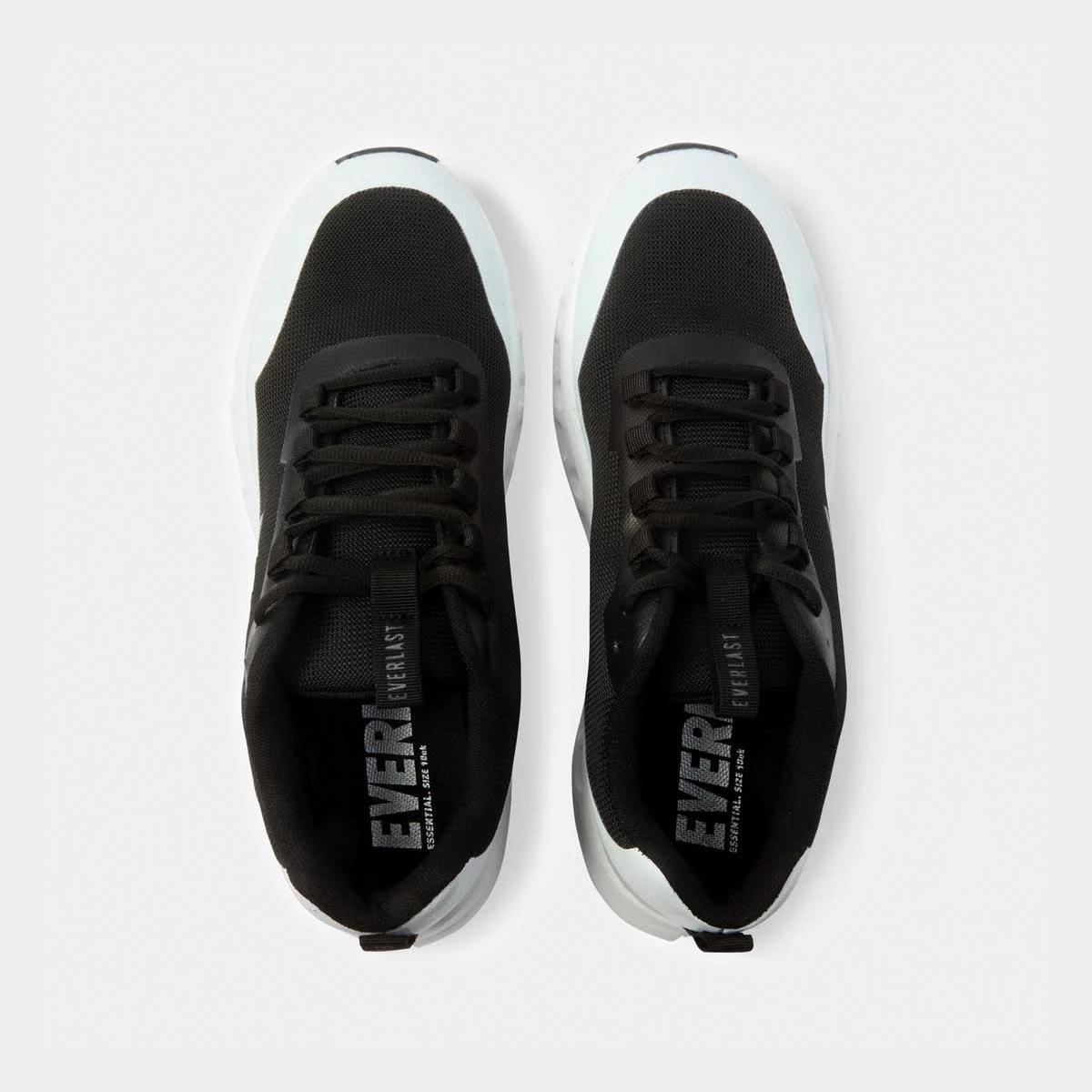 3 Everlast Mens Heartland Training Shoes Blk Wht, 3 of 5