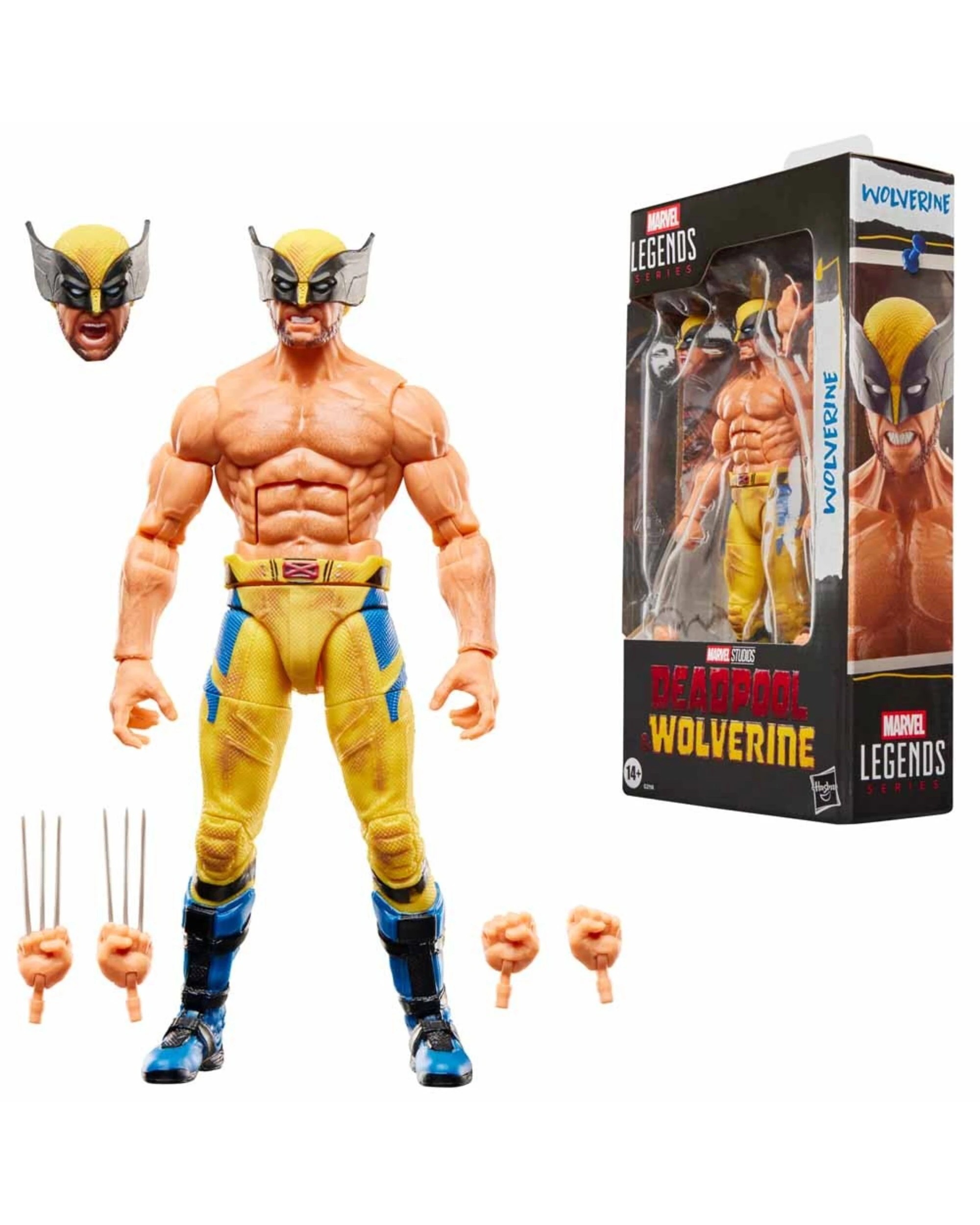 3 Marvel  Deadpool & Wolverine  Wolverine Shirtless Marvel Legends Action Figure, 3 of 5
