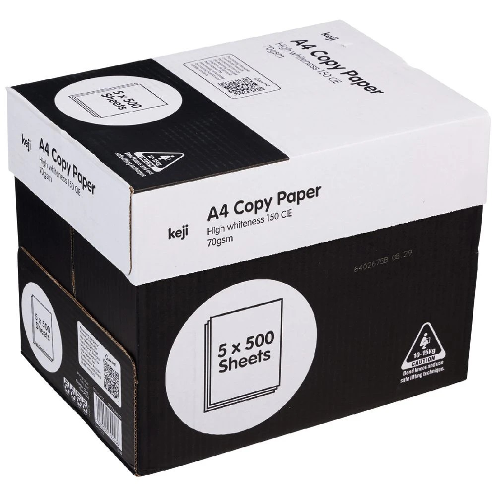 2 Keji A4 Copy Paper 70GSM 5 Ream Carton, 2 of 4