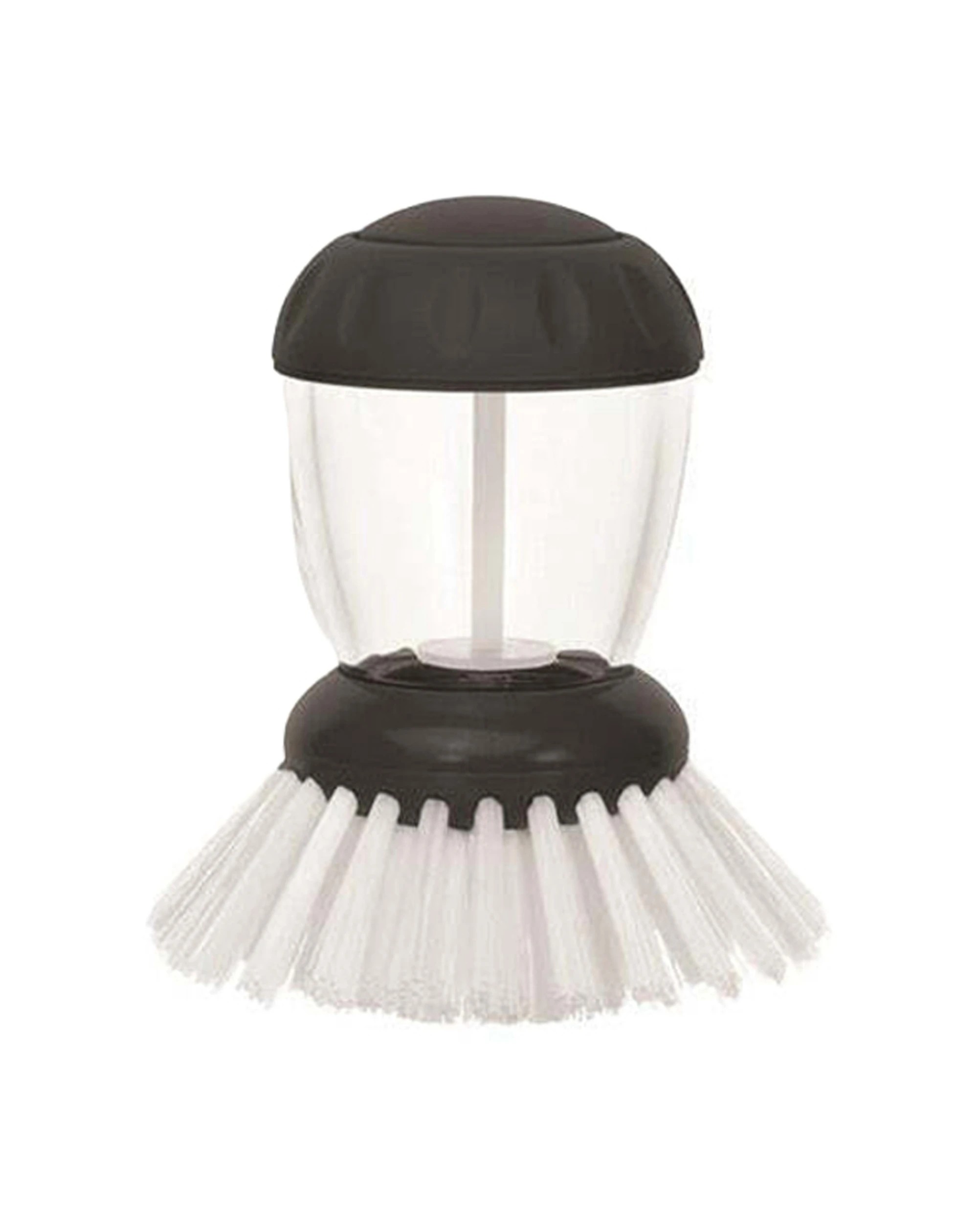 1 Avanti Nylon Dish Cleaning Brush With Soap Dispenser - Sturdy Bristles
 - Black, 1 of 3