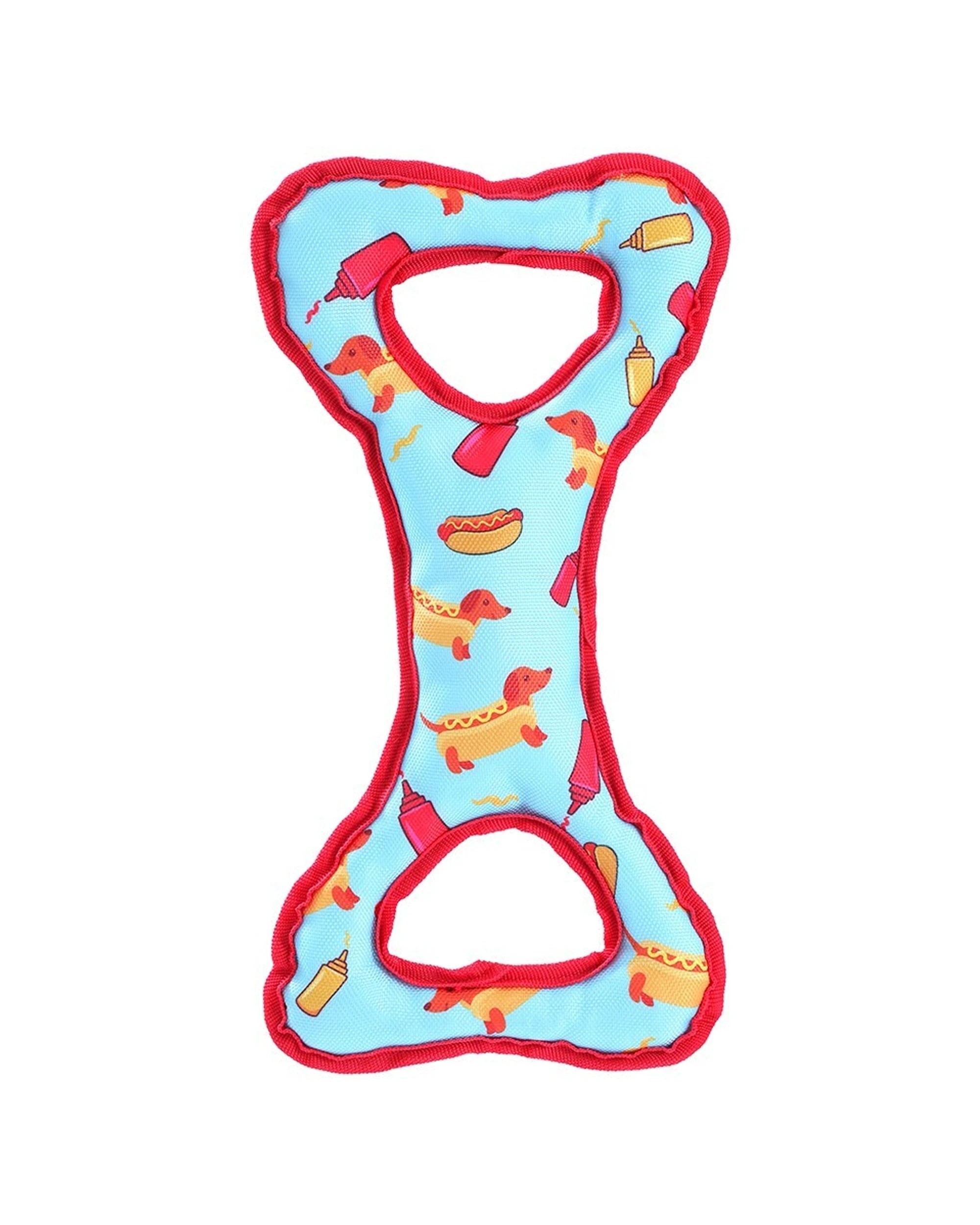 5 Paws And Claws 3pk Tug O Mania Oxford Tugger Toy - Multi, 5 of 6