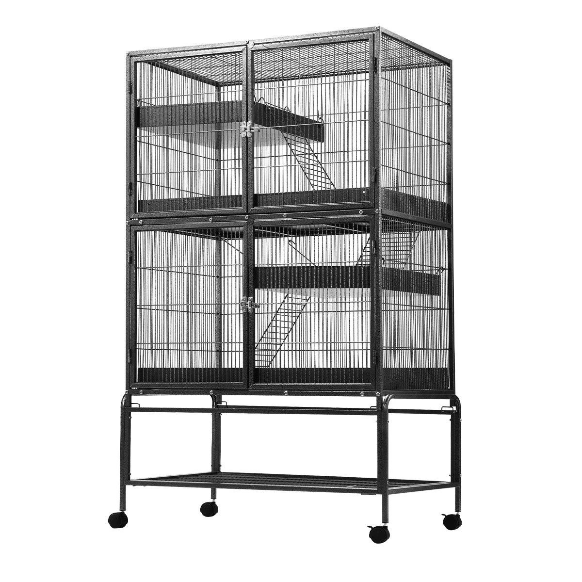 1 Ausway Pet Cat House Rabbit Hutch Ferret Hamster Animal Home, 1 of 7