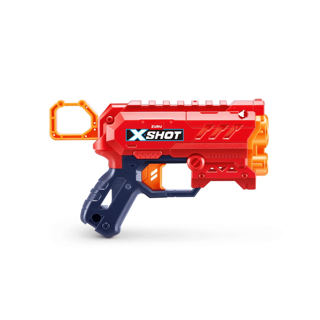 5 XSHOT Excel Double Hawk Eye Blaster Double Micro Blaster Combo Pack (24 Darts) by ZURU - Red, 5 of 8