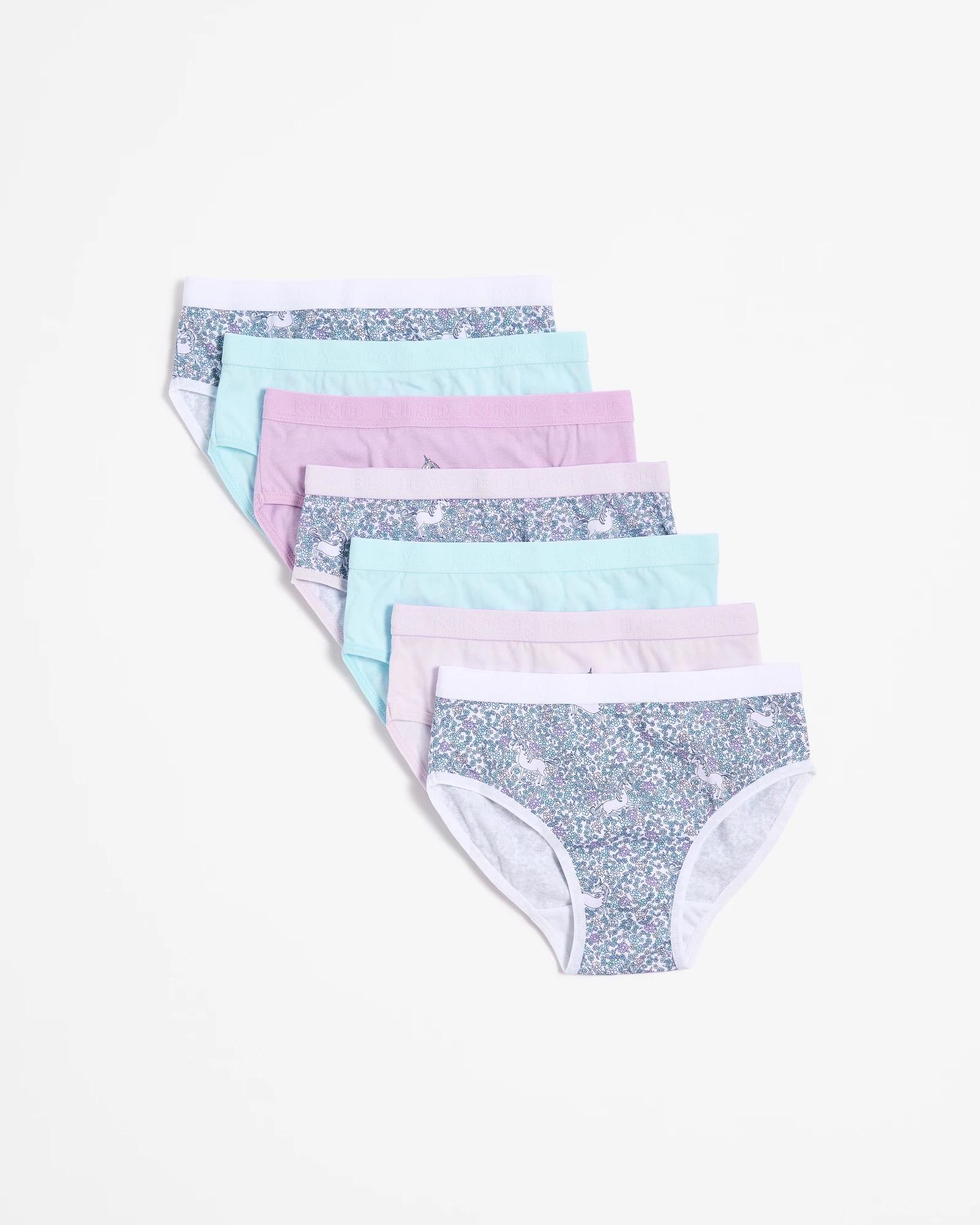 1 Younger Girls Underwear Briefs 7 Pack - Maxx UNICORN, 1 of 1
