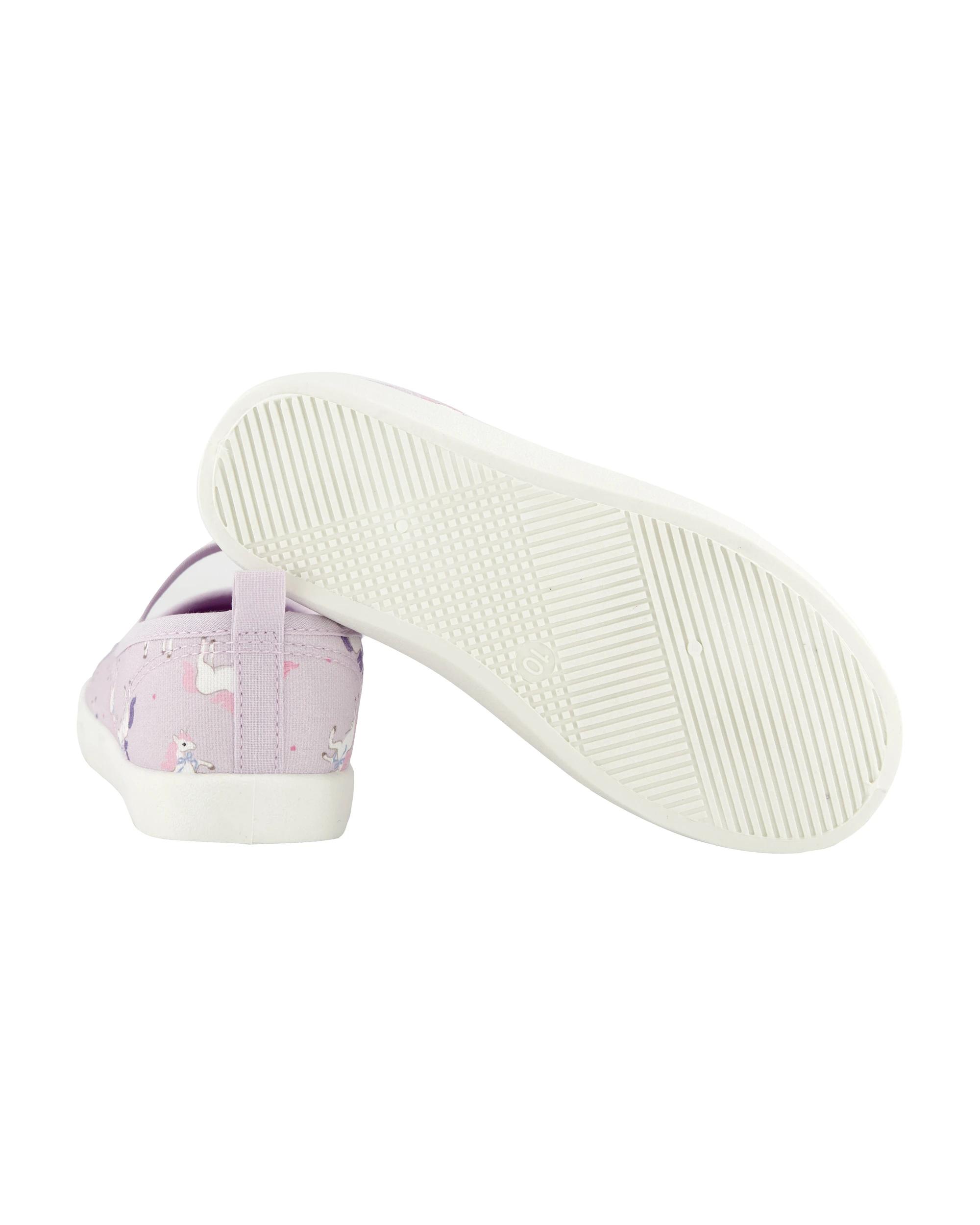 5 Junior Print Canvas Shoes Unicorn, 5 of 5