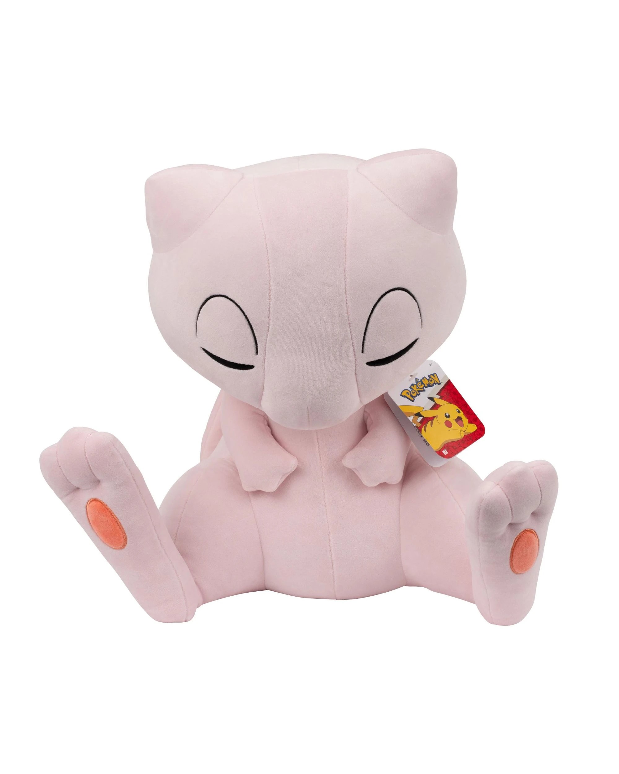 1 Pokemon Mew Sleeping 18 inch Plush, 1 of 5