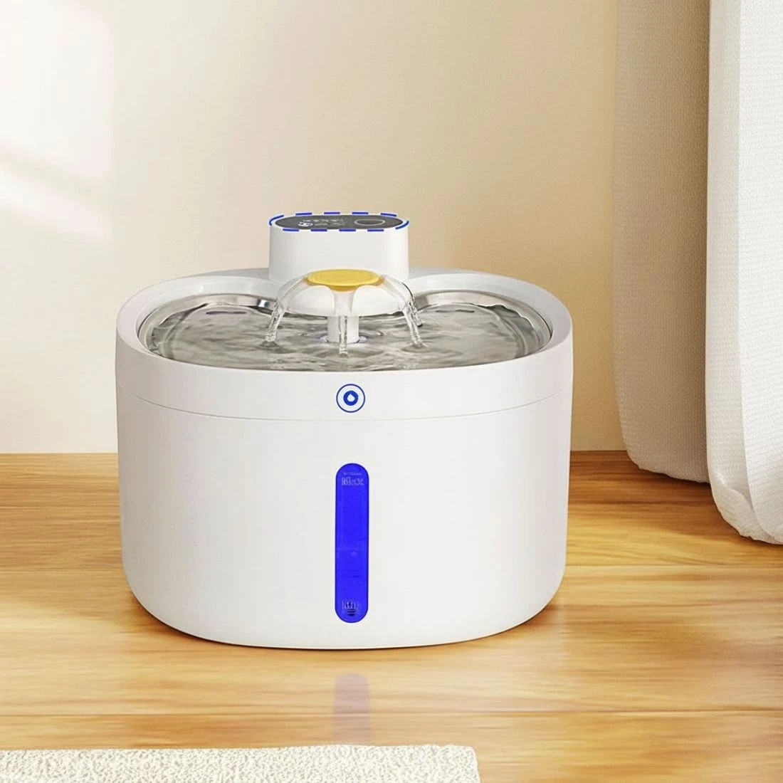 5 i.Pet Pet Water Fountain Feeder Dispenser Filter Dog Cat Drinking Automatic 2.6L - White, 5 of 7