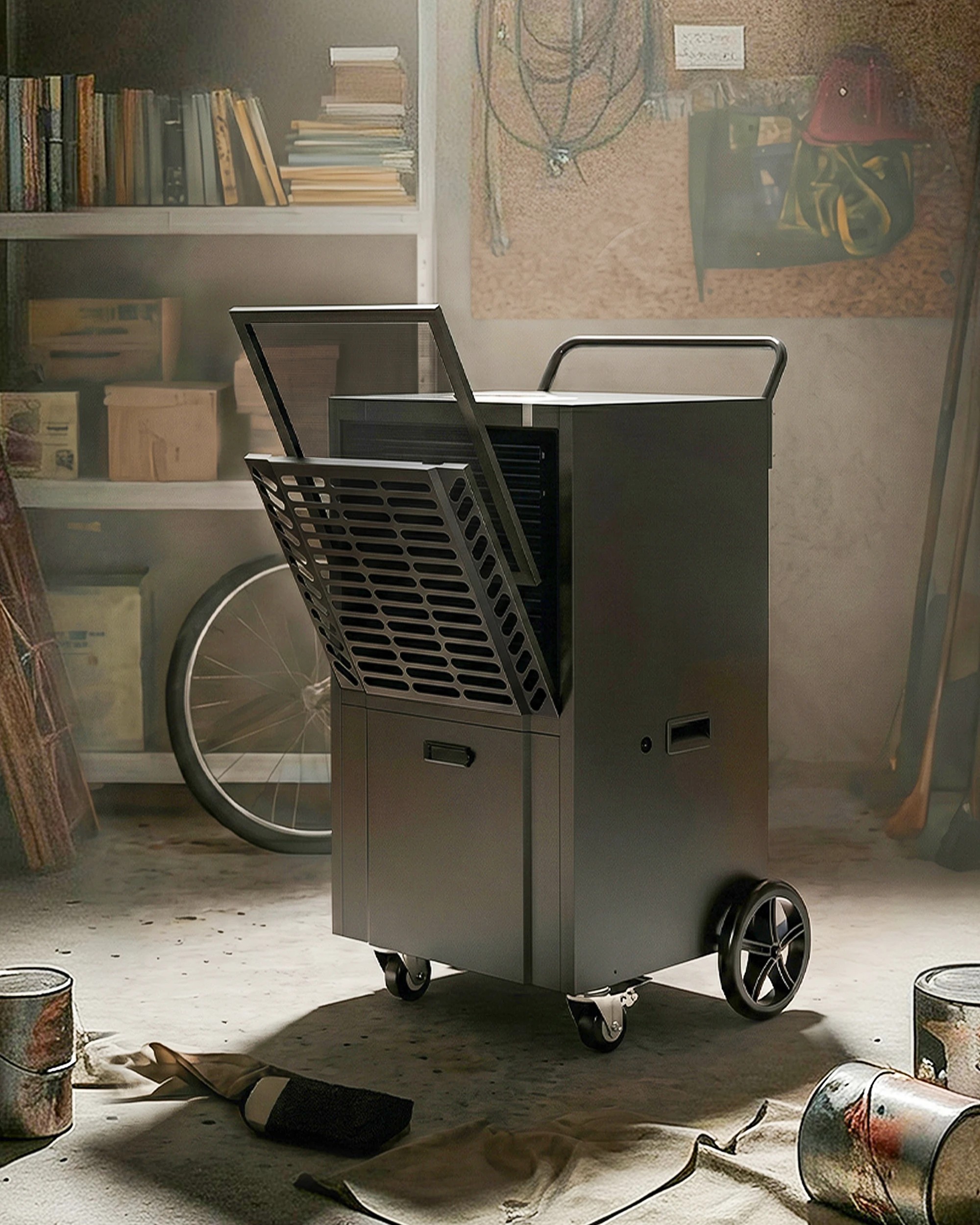 2 Advwin 95L Commercial Dehumidifier for for Home Basement Office & Warehouse, 2 of 6