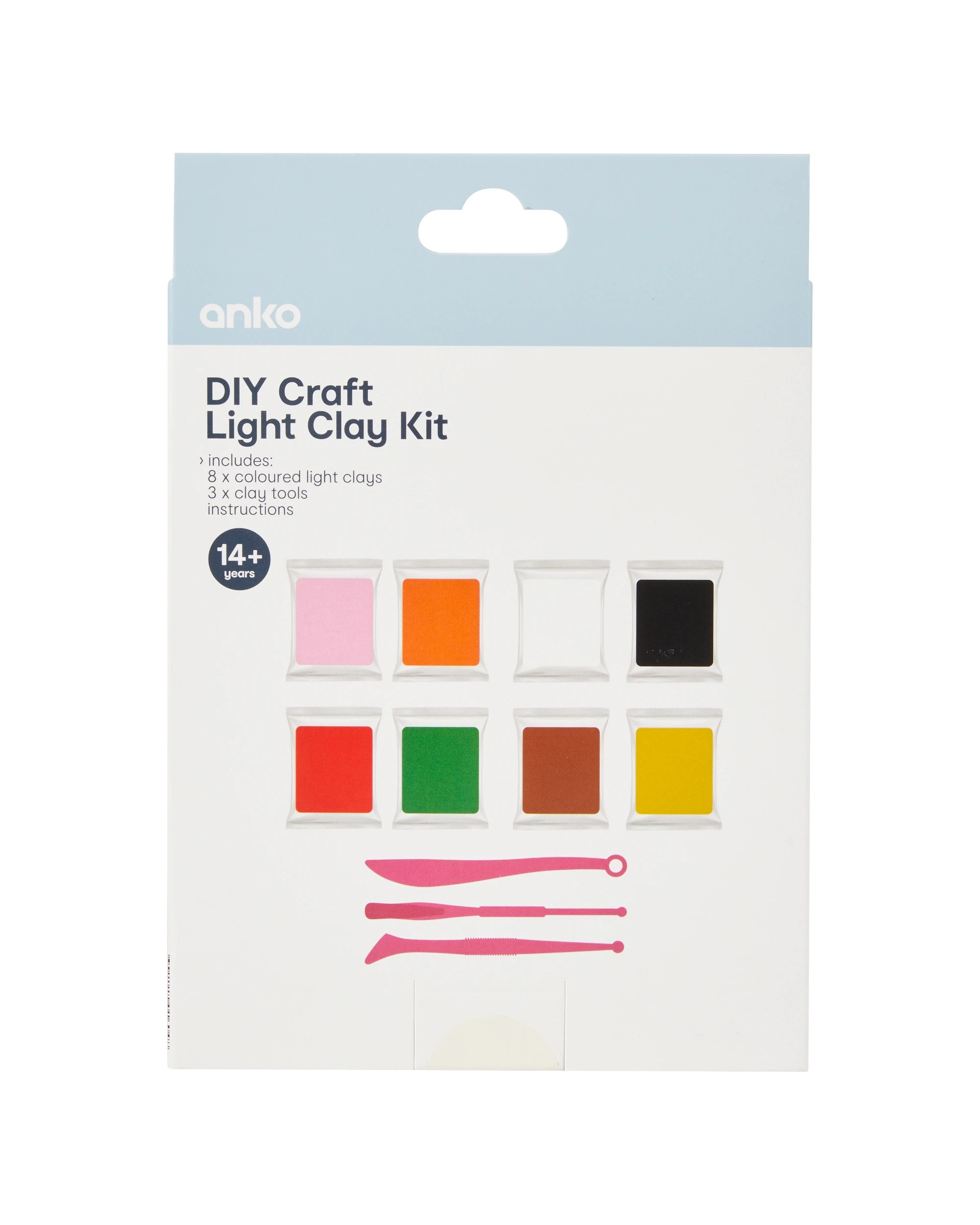 3 DIY Craft Light Clay Kit - Kawaii Sushi, 3 of 3