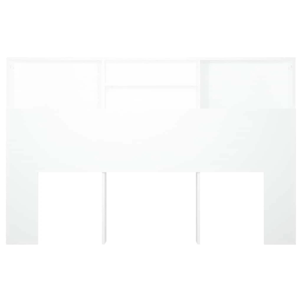 5 Vidaxl Headboard Cabinet - White, 5 of 8