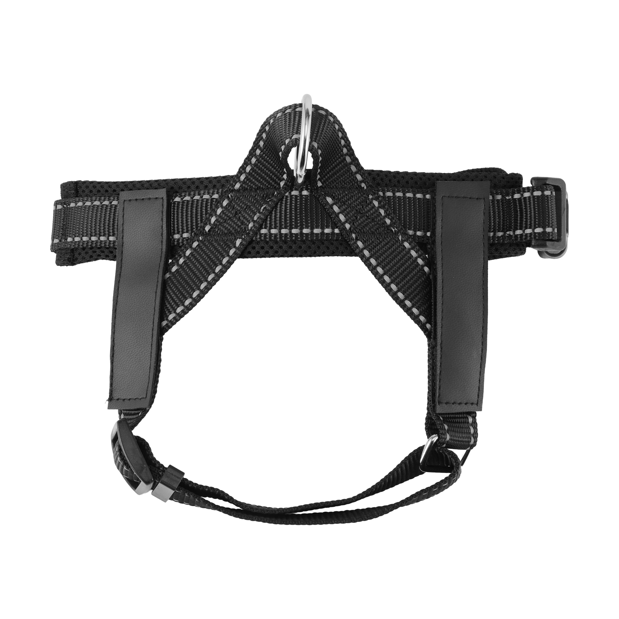 5 Pet Customisable Harness - Medium, Black, 5 of 10