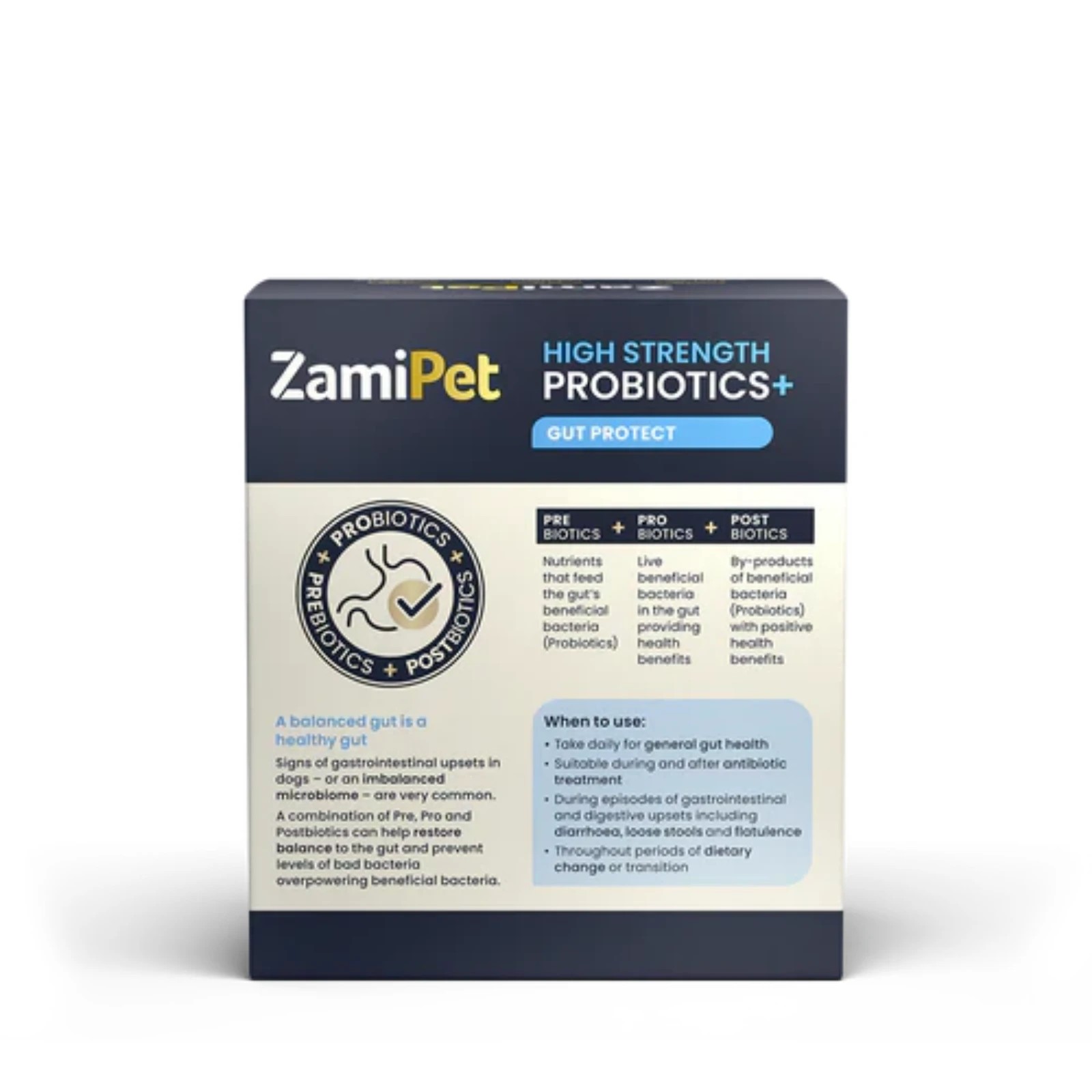 2 Zamipet High Strength Probiotics+ Gut Protect 30 X 1.2g Sachets, 2 of 2