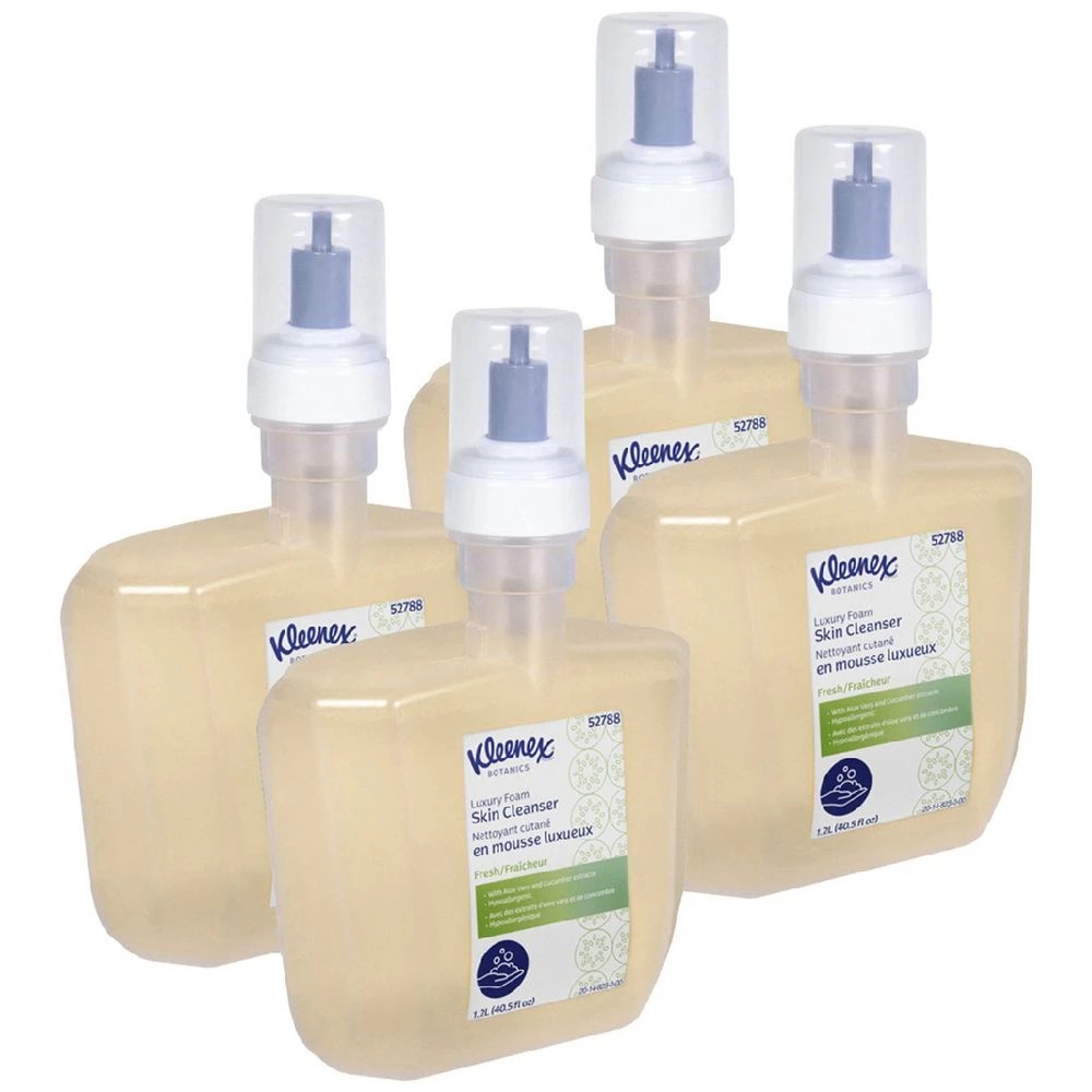 1 KLEENEX Botanics Luxury Foaming Soap 1.2L 4 Pack, 1 of 1