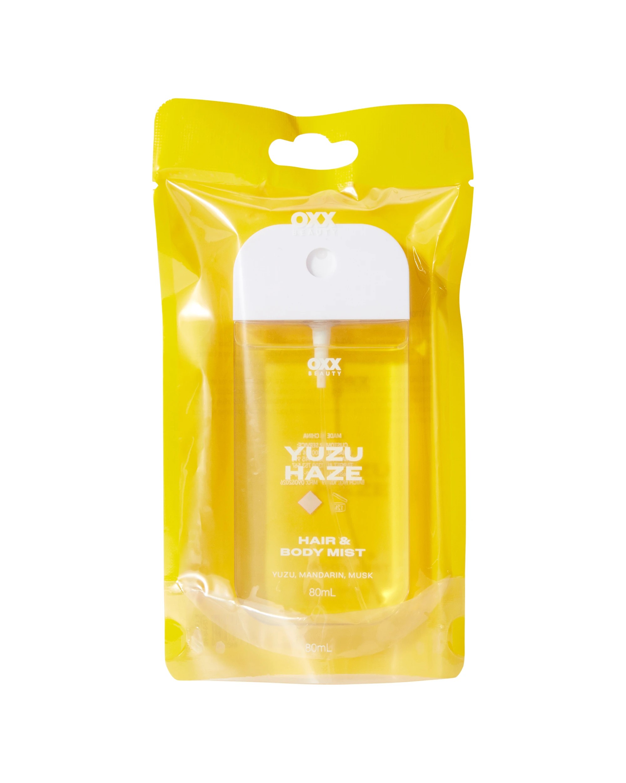 1 OXX Fragrance Yuzu Haze Hair and Body Mist 80ml - Yuzu, Mandarin and Musk, 1 of 6