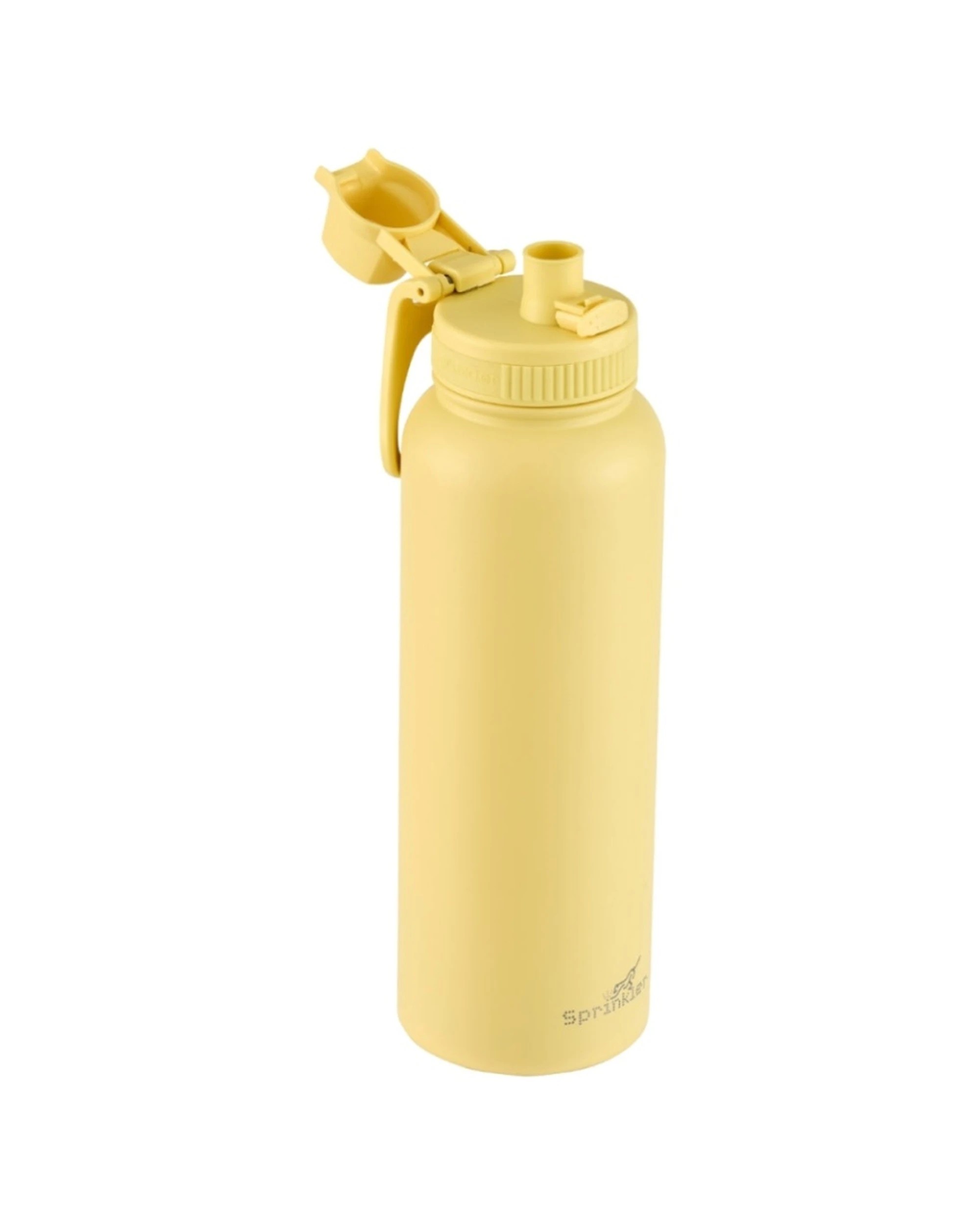 2 Sprinkler Alfie Insulated Bottle 1.1L 12 Hour Coldness Popcorn - Yellow, 2 of 4