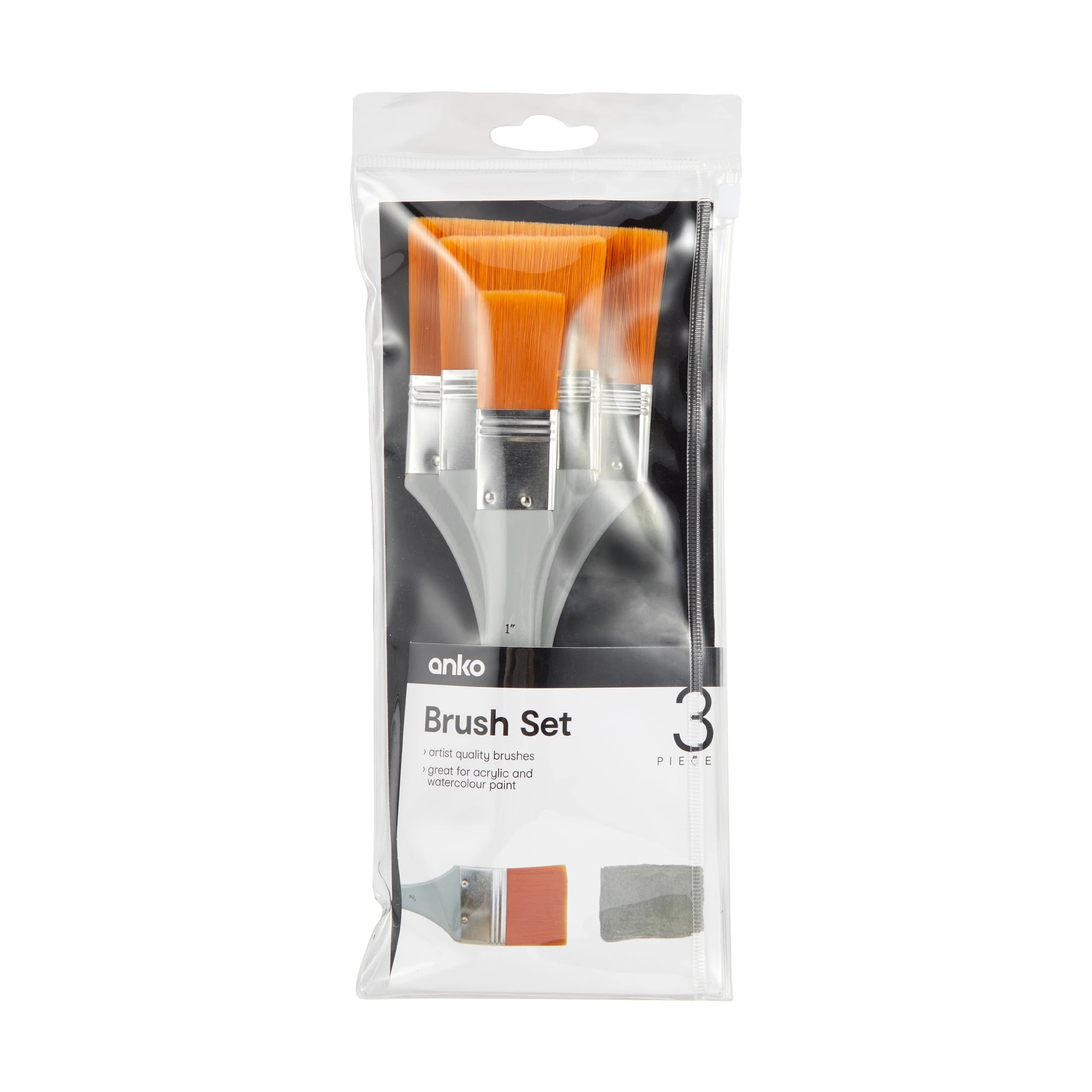 1 3 Piece Brush Set, 1 of 3