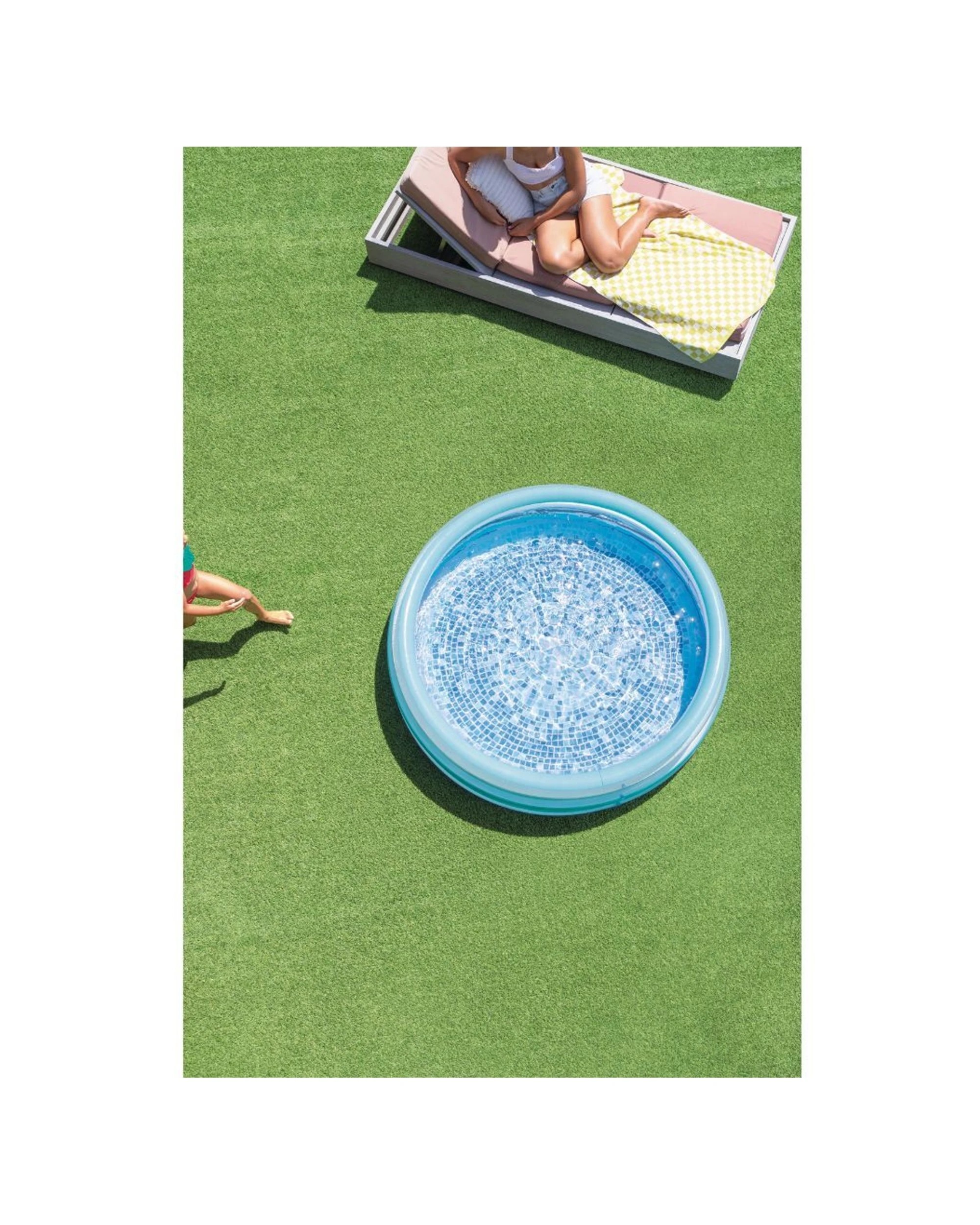 6 Intex Bliss Inflatable Kids/Childrens Splash Pool 2y+ - Multi, 6 of 9