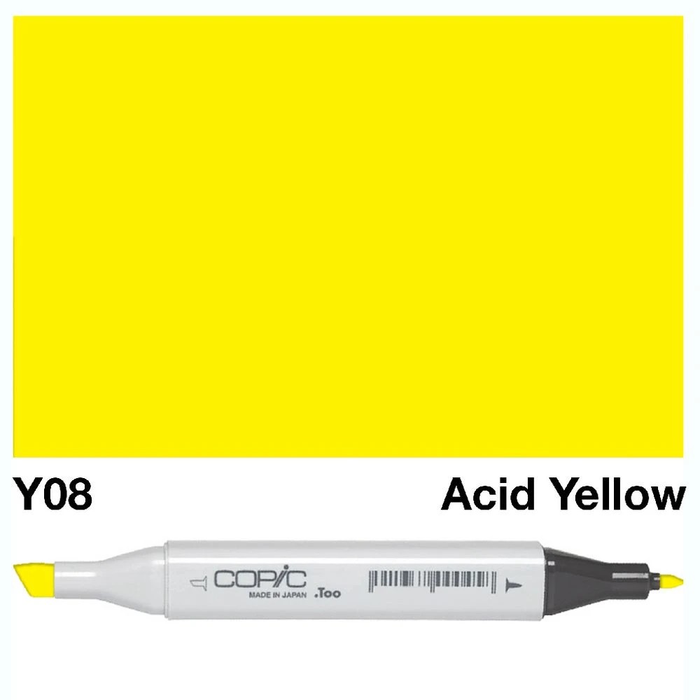 3 Copic Classic Original Dual Nib Marker Y08 Acid Yellow, 3 of 3