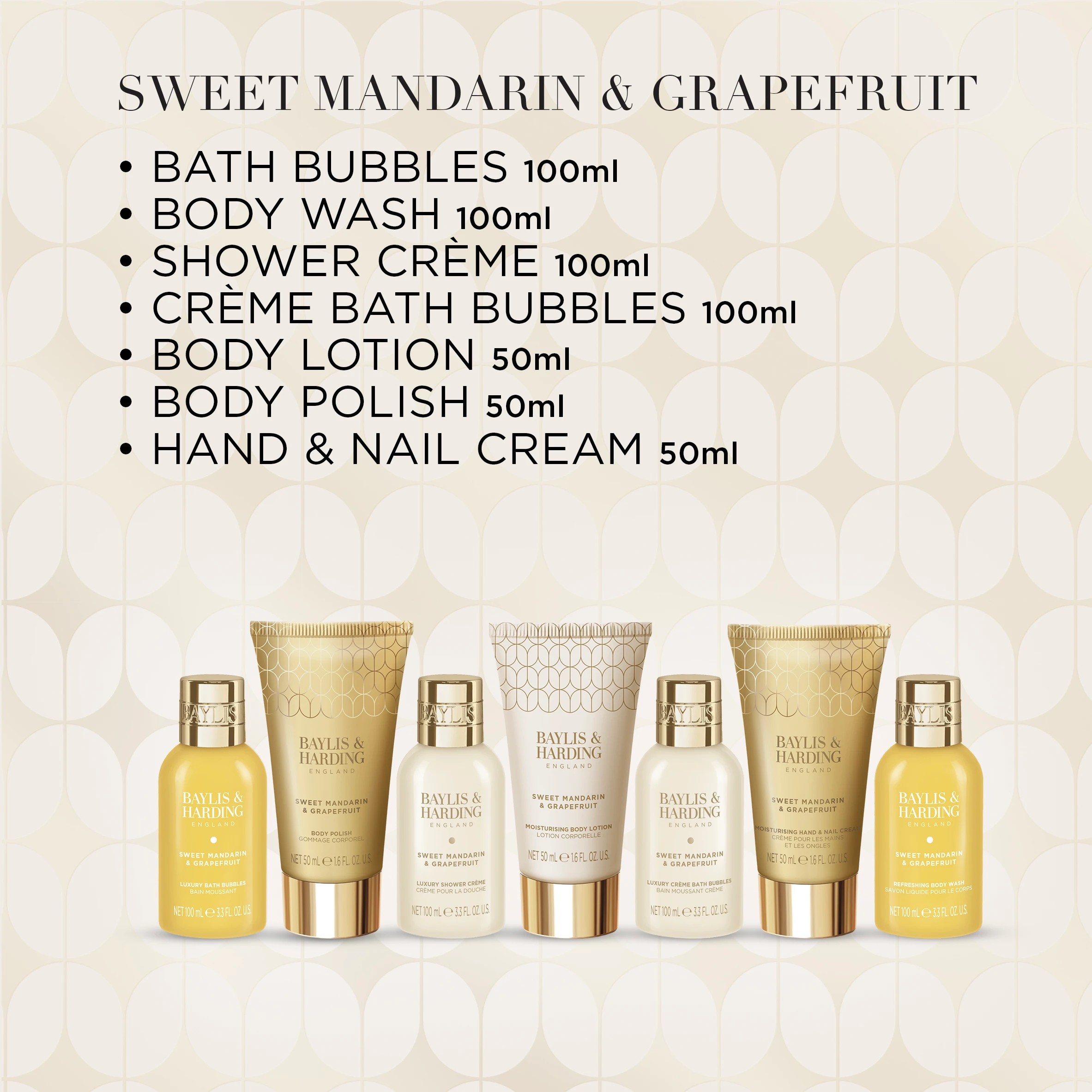 4 Baylis & Harding 7 Piece Signature Collection - Sweet Mandarin and Grapefruit, 4 of 5