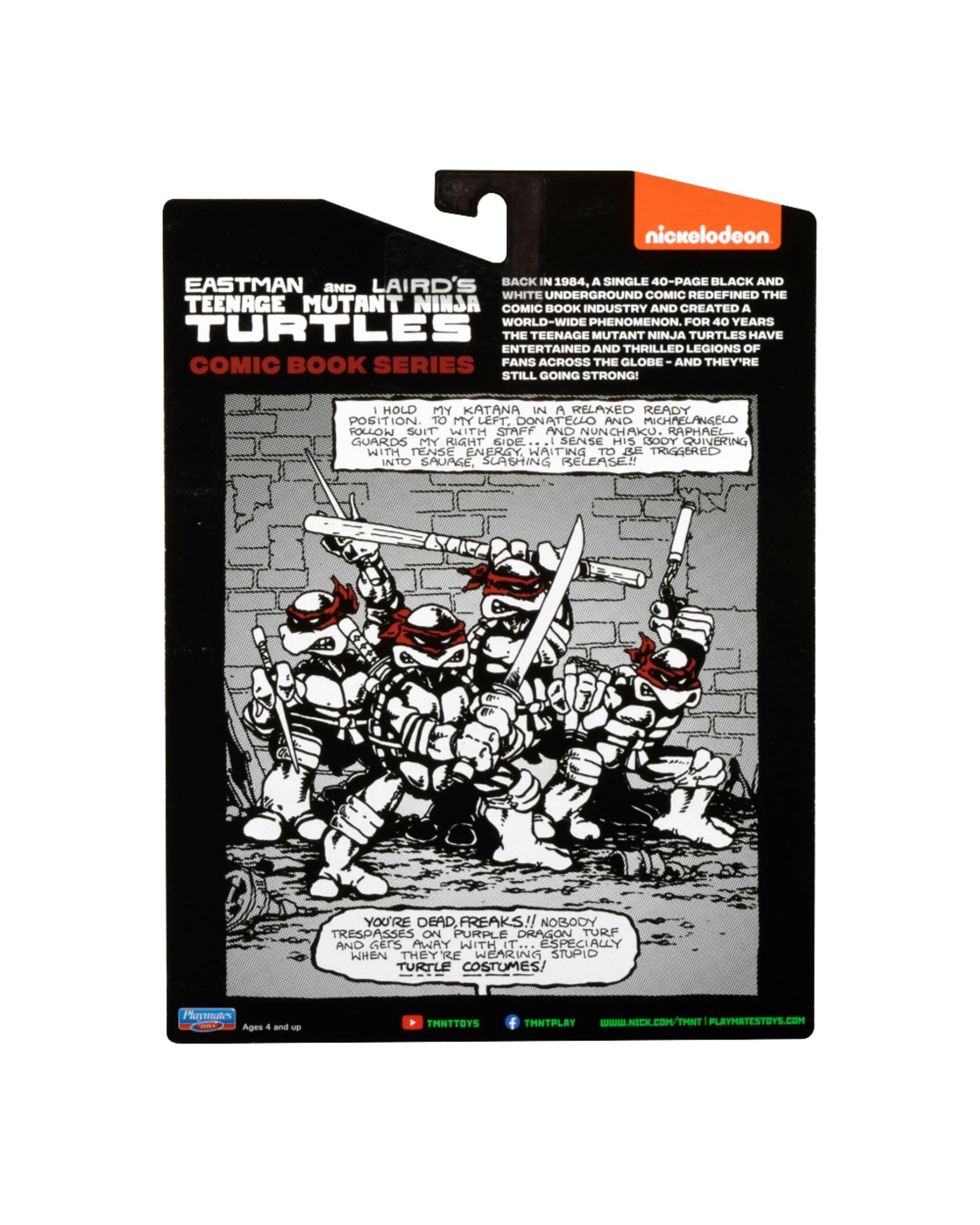 6 Teenage Mutant Ninja Turtles 40th Anniversary Comic Book Figure 4-Pack Bundle, 6 of 6