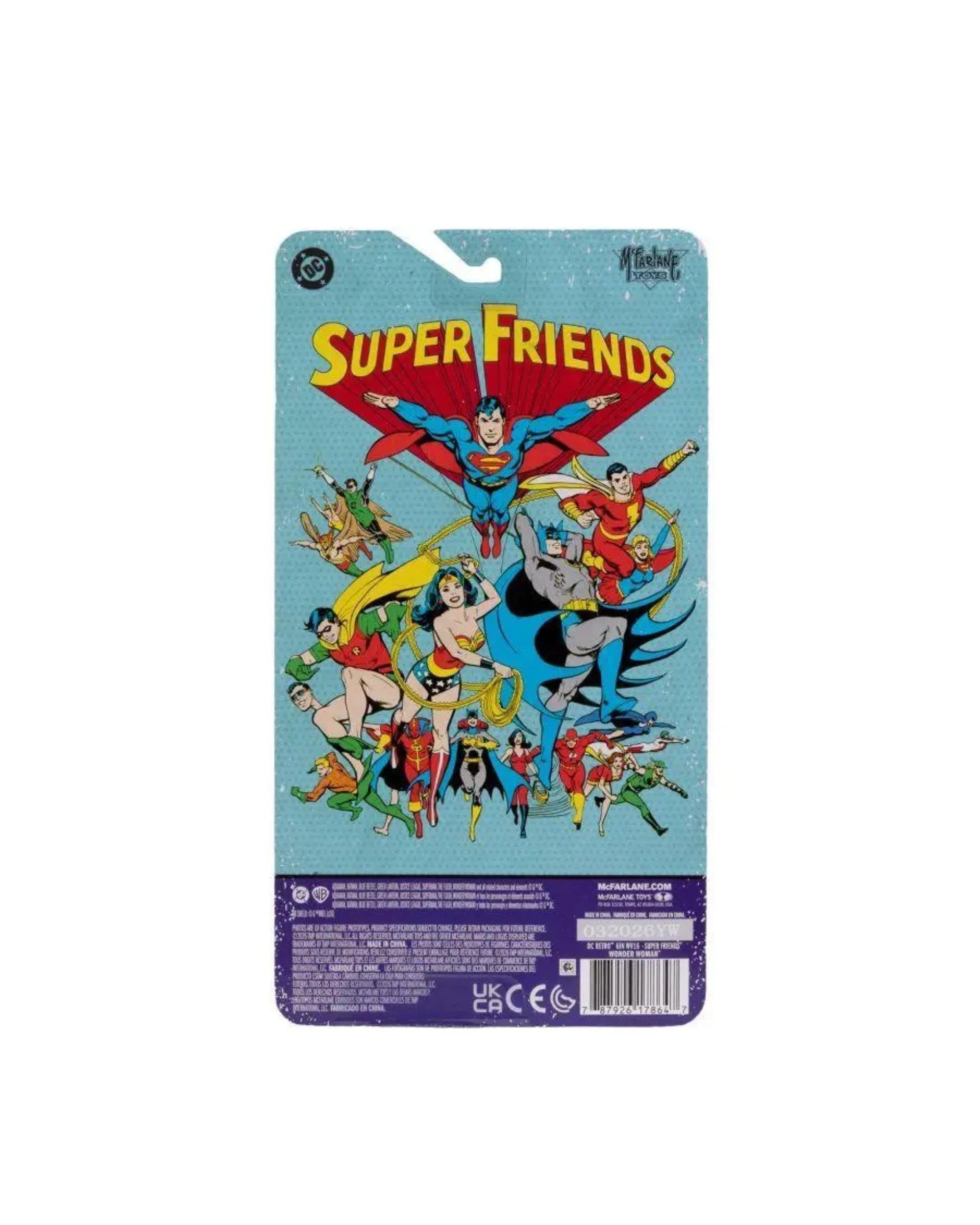 9 DC Comics Retro Super Friends Wonder Woman 6 inch Action Figure, 9 of 9