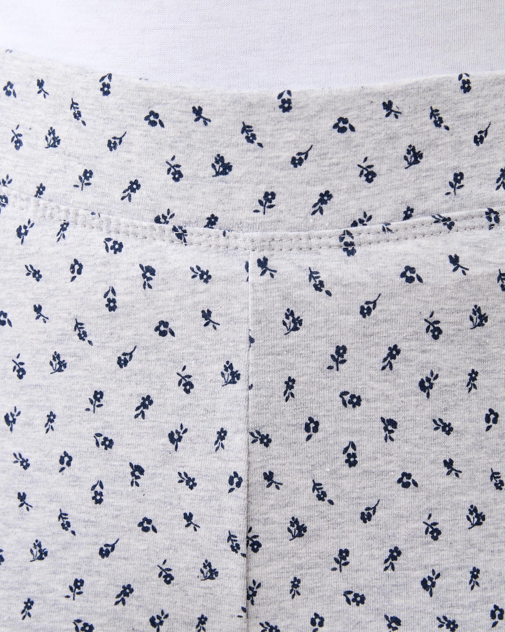 4 Print Flare Leggings Marl Flowr, 4 of 5