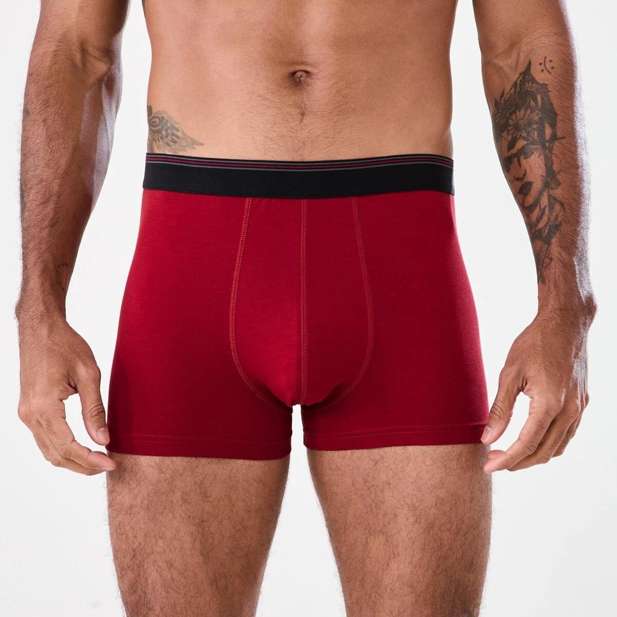 2 2 Pack Plain Trunks CHARCOAL, RED, 2 of 6
