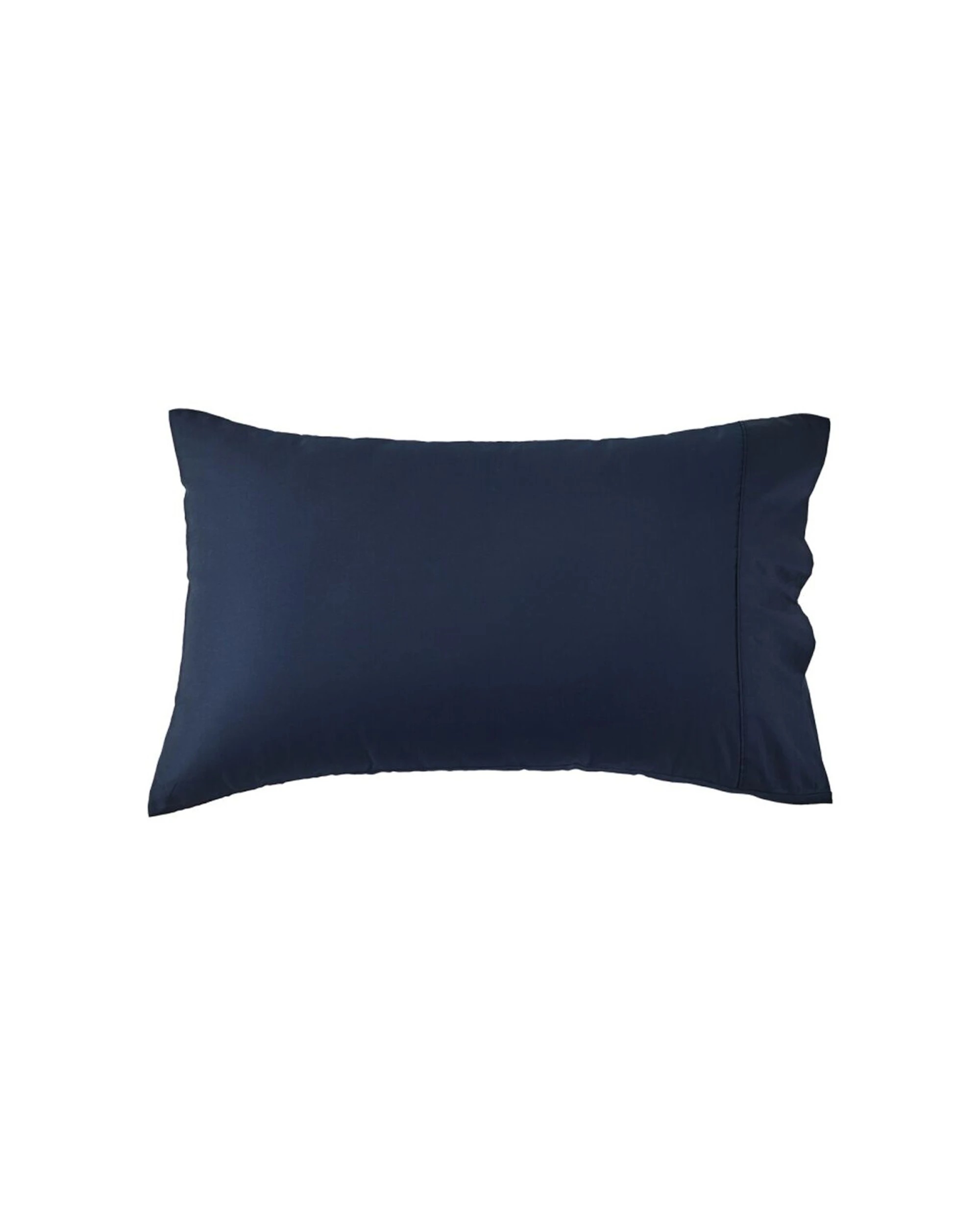 2 Grosvenor House Egyptian Cotton Standard Pillowcases 2pc 500TC - Blue, 2 of 3