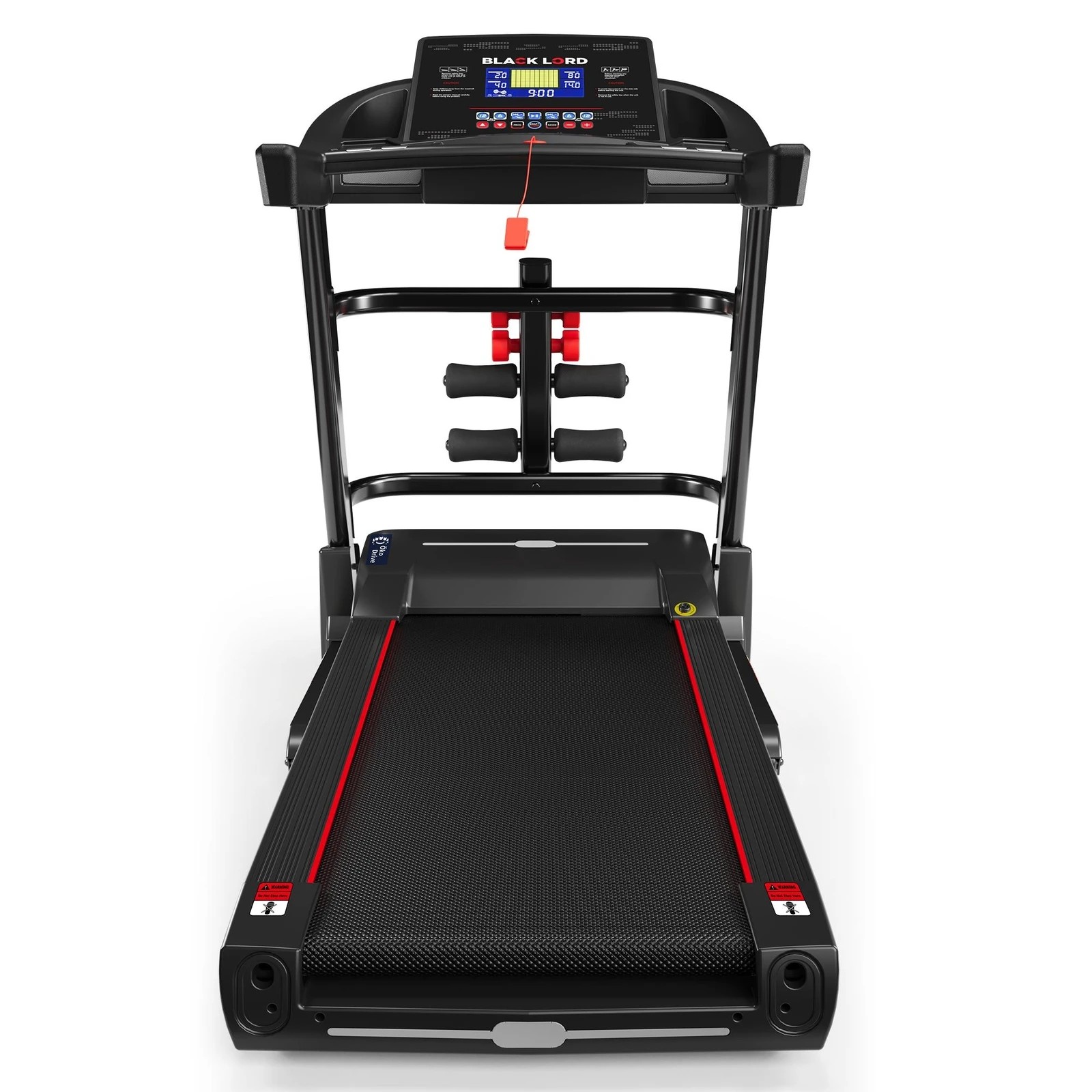 7 Black Lord Treadmill Electric Auto Incline Home Gym Exercise Machine 480MM, 7 of 9