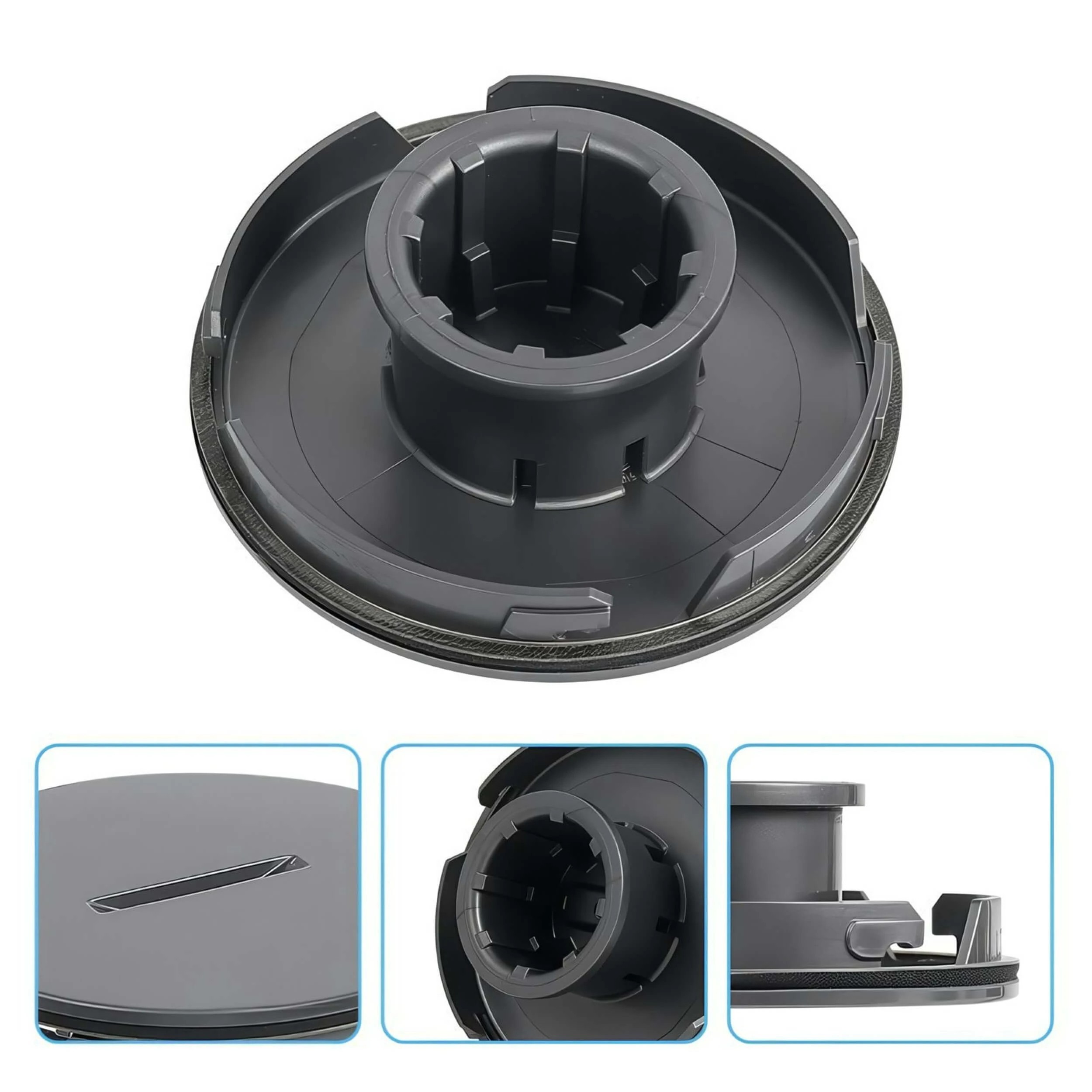 2 Hygieia End Cap For Dyson V6 And DC59 Direct Drive Motorhead - Charcoal, 2 of 5
