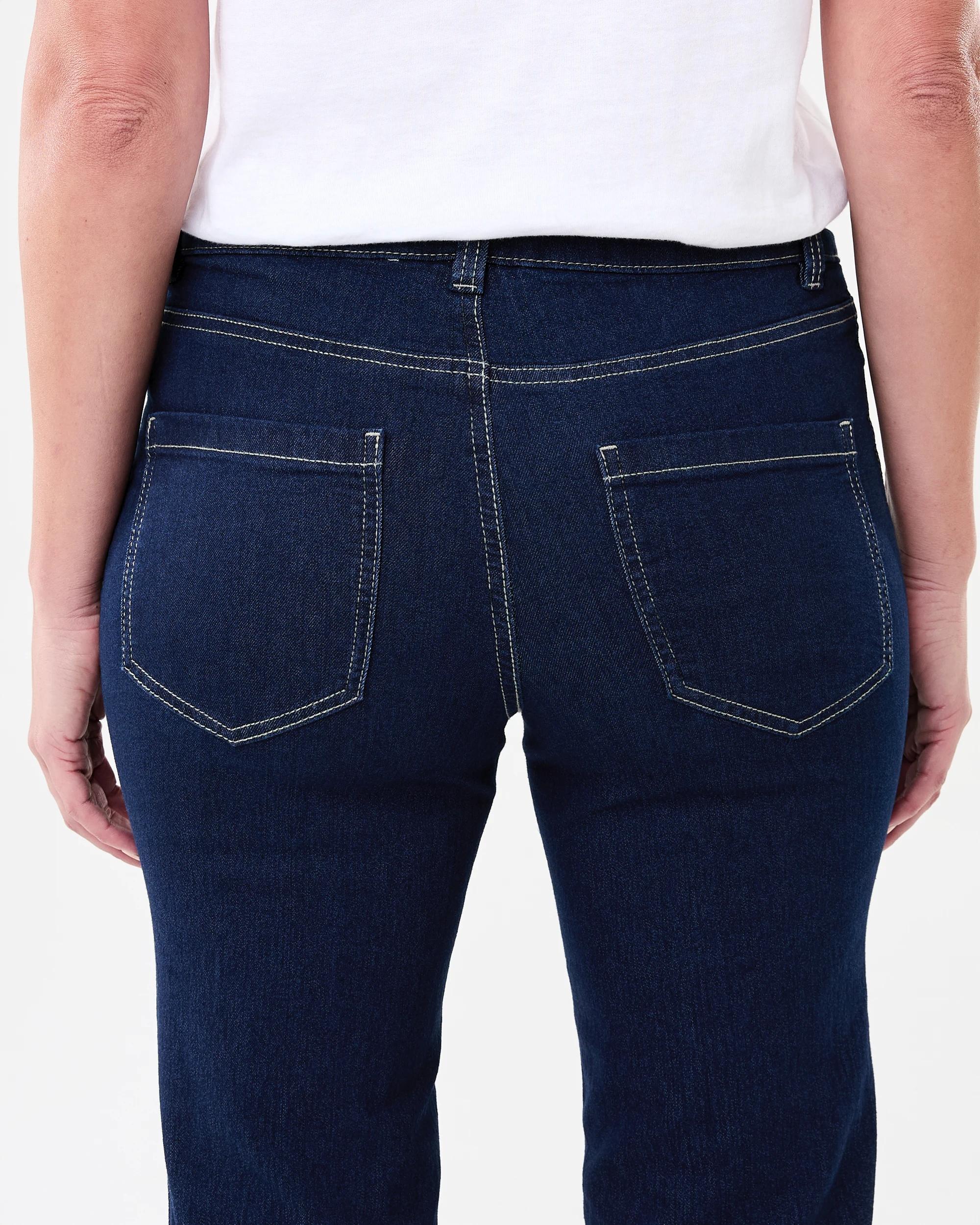 6 Classic Straight Jeans DENIM INDIGO, 6 of 9