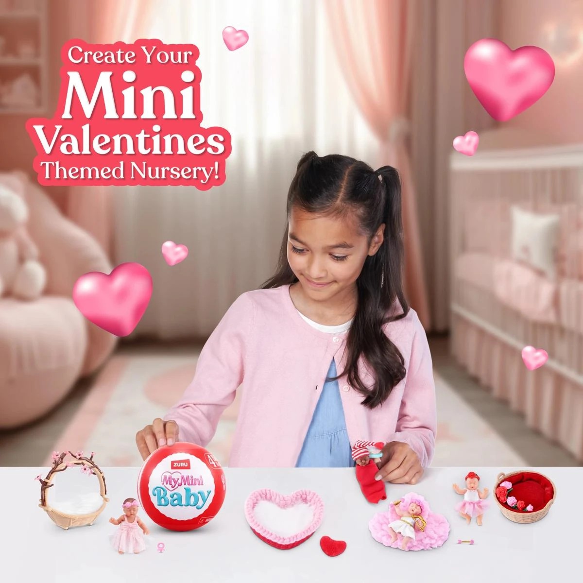 6 My Mini Baby Sweet Hearts by ZURU - Assorted, 6 of 8