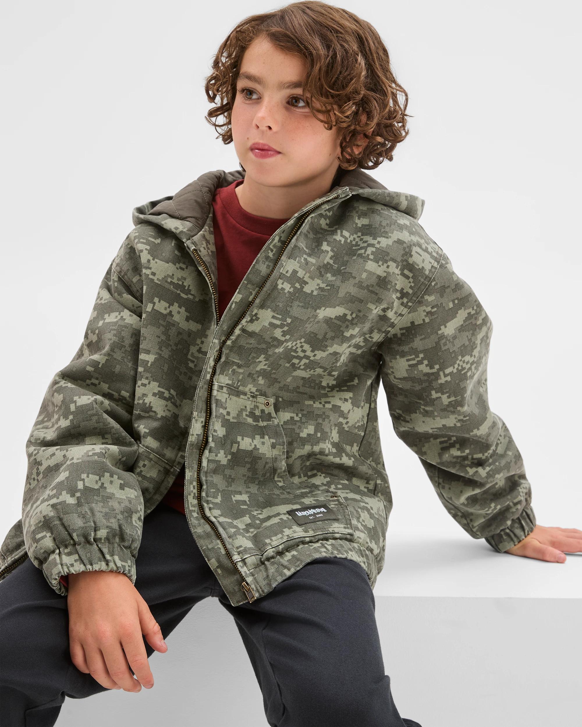 2 Target Kids Australian Cotton Canvas Bomber Jacket CAMO, 2 of 8