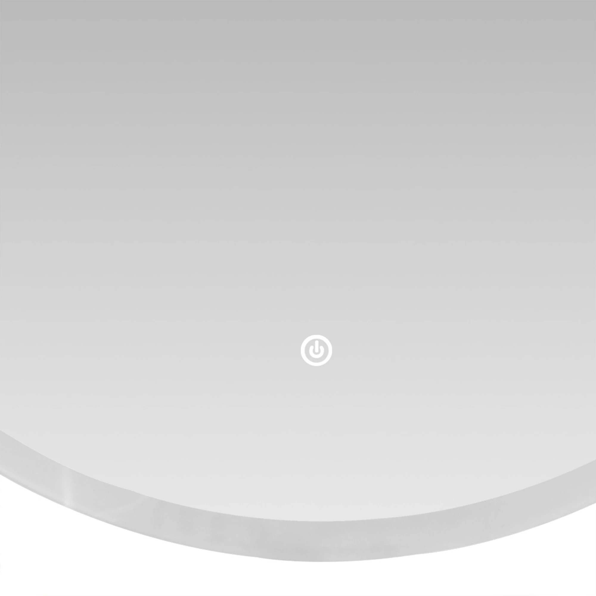 4 Emitto LED Wall Mirror Round Anti-fog  60cm, 4 of 6